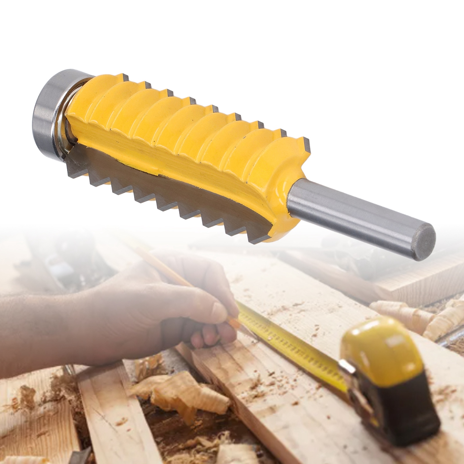 Mehrschneidiger Zapfenfräser, 8-mm-schaft, Profilfräser, Nutfräser, Fräser, Verbindungsfräser, Wellenfräser