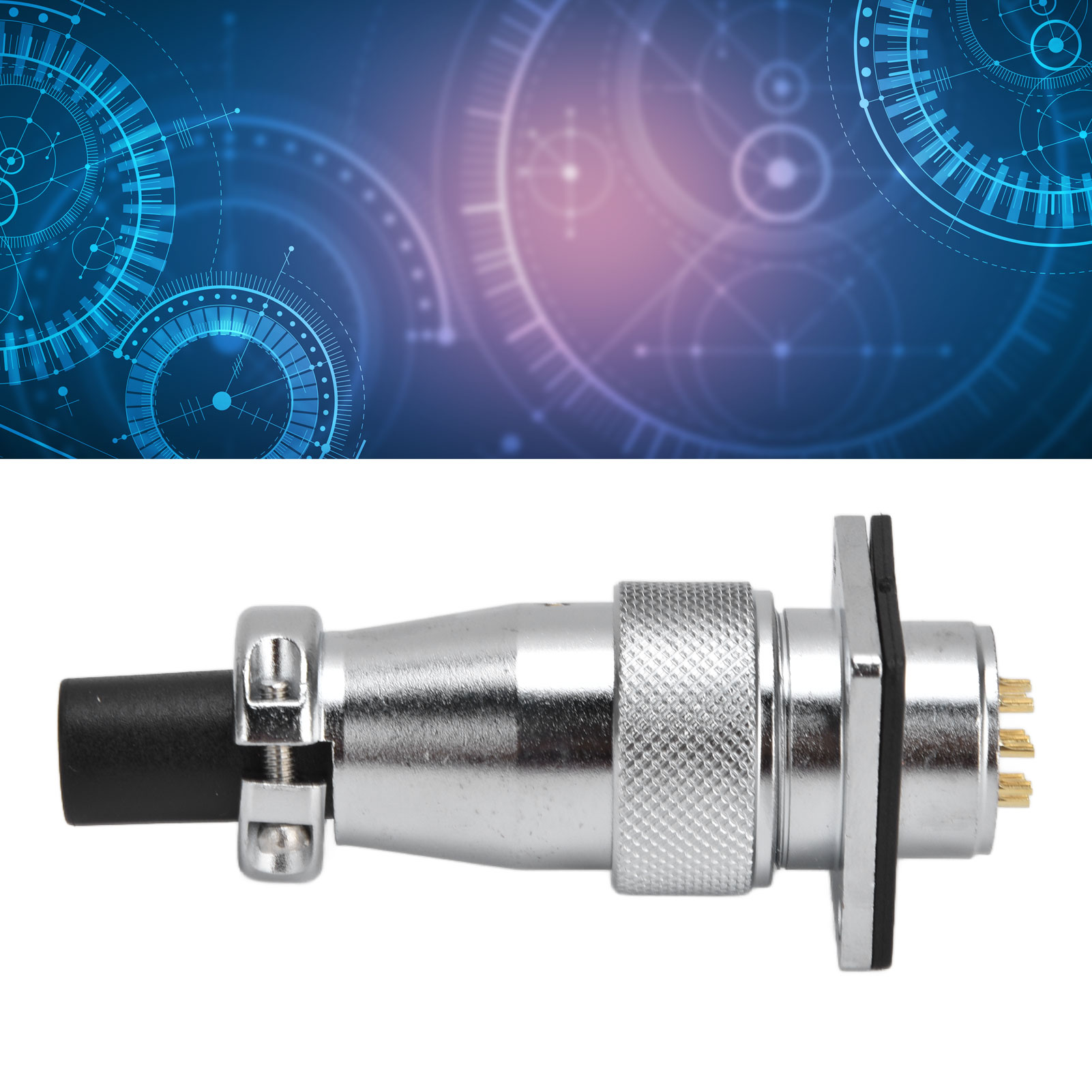 Ws20 400v Luftfahrtstecker Und -buchse, Wasserdichter Stromanschluss