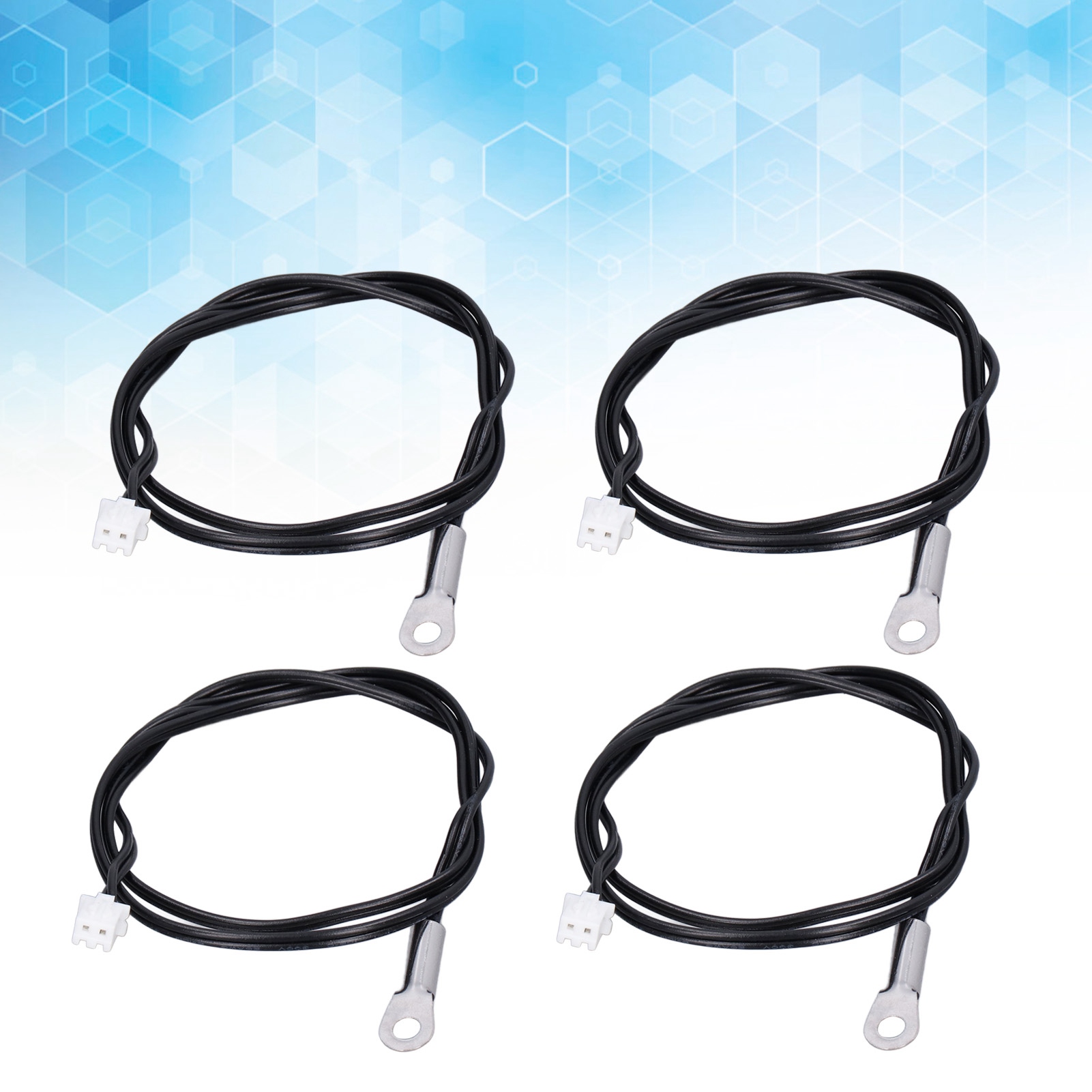Verkauft In 10er-packungen, 500 Mm Kabellänge, Runde Kabelschuhöse, Kaltverpressstecker, 20k Ntc-thermistor-temperatursensor B3950