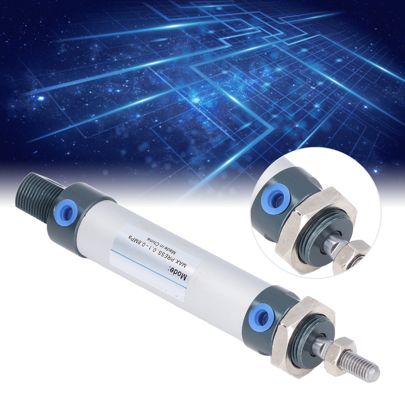 Miniaturzylinder Aus Aluminiumlegierung Mal2050
