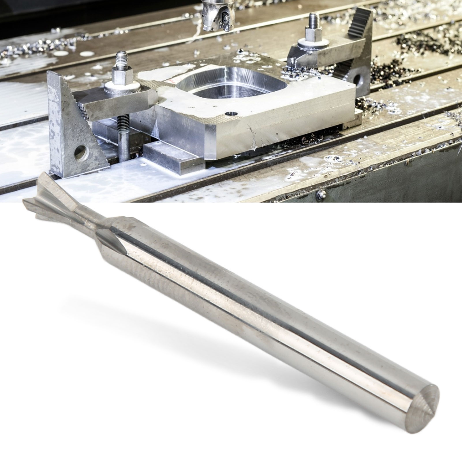 5-mm-hartmetall-schwalbenschwanzfräser, 5 X 75° X 50 Mm