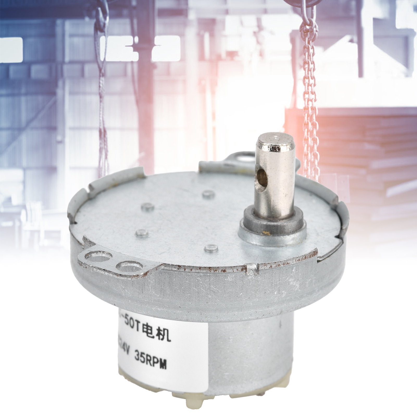 Js-50t Miniatur-gleichstrom-getriebemotor, 24 V Dc, 35 U/min, Bürstenmotor