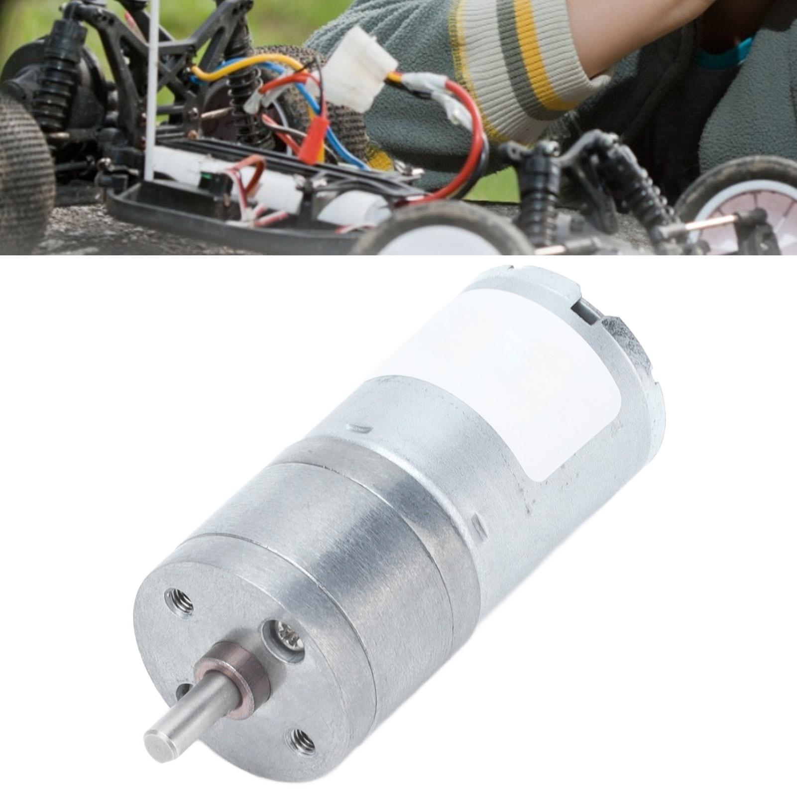 Jga25-2430 Getriebe-gleichstrommotor, Bürstenloser Gleichstrommotor, Lange Lebensdauer, Geräuscharm, 24 V Dc, 170 U/min
