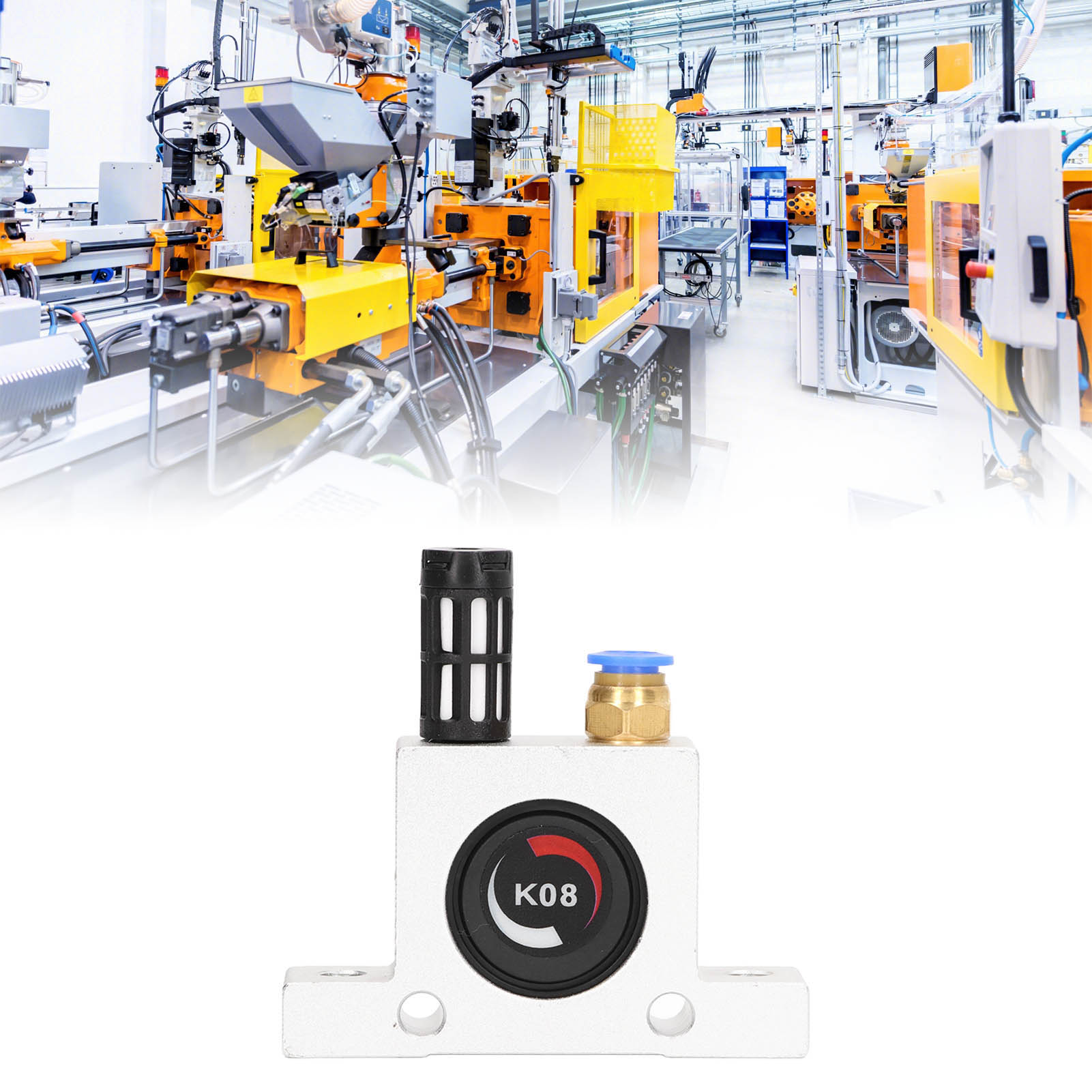 Pneumatischer Luftturbinenvibrator Vom Typ K8, Industrieoszillator