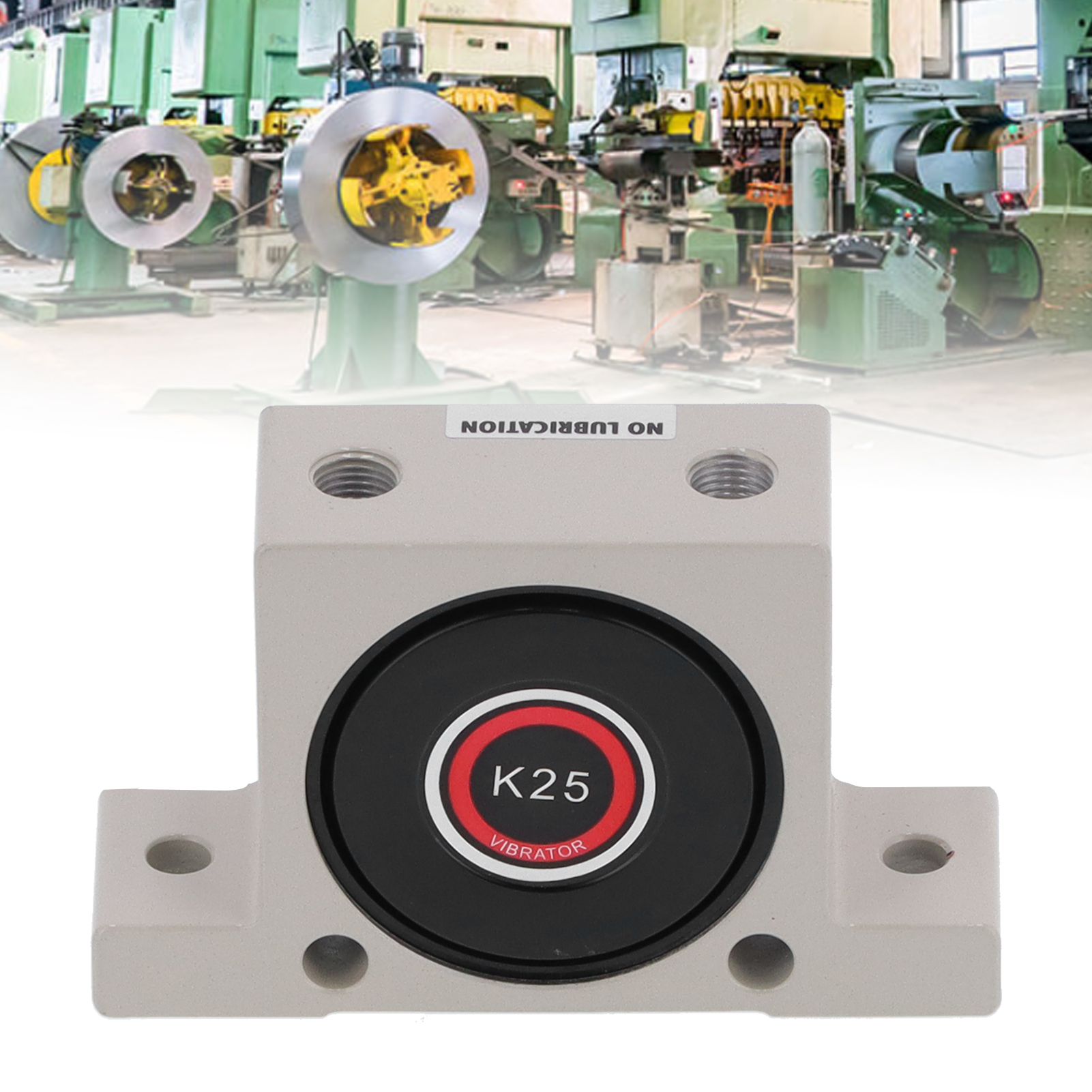 K20/k25 Pneumatischer Kugelvibrator, Luftvibrator Für Die Zuführung Kleiner Materialmengen, K25 Oszillation