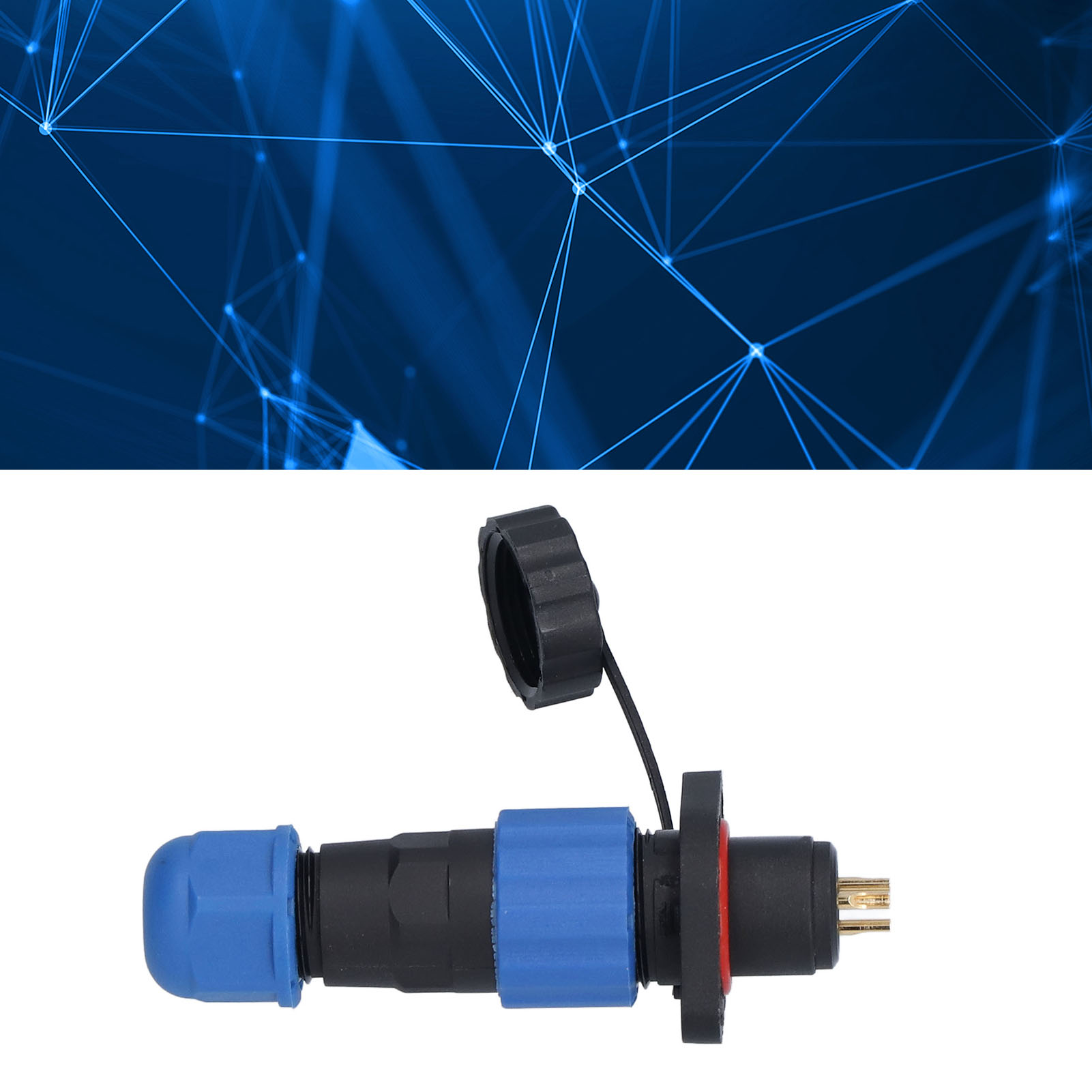 Sp13 Flanschstecker, Wasserdicht, Für Die Luftfahrt Ip68, Stecker Und Buchse, 3-polig