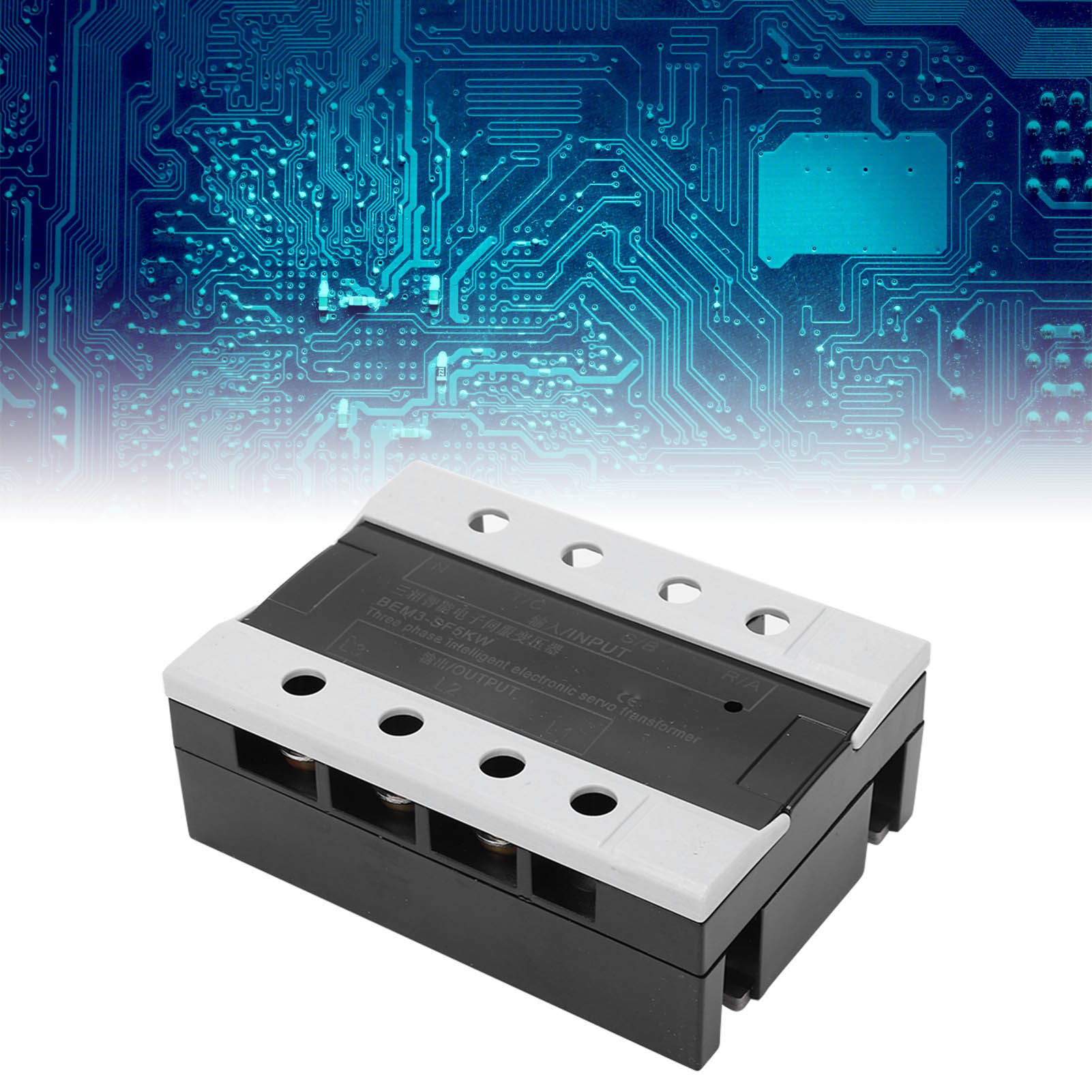 Berm@5kw Intelligenter Dreiphasiger Elektronischer Servotransformator: Dreiphaseneingang 360–420 V, Dreiphasiger Ausgang 200–230 V