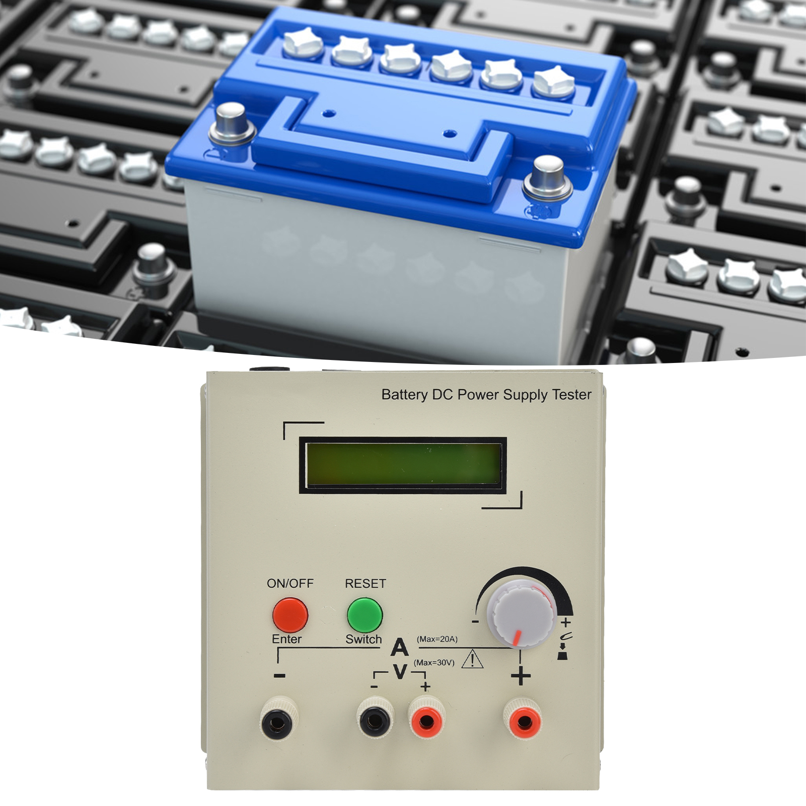 Batteriekapazitätstester, Elektronischer Lasttester, Md150 Intelligenter Batterieleistungs-kompletttester