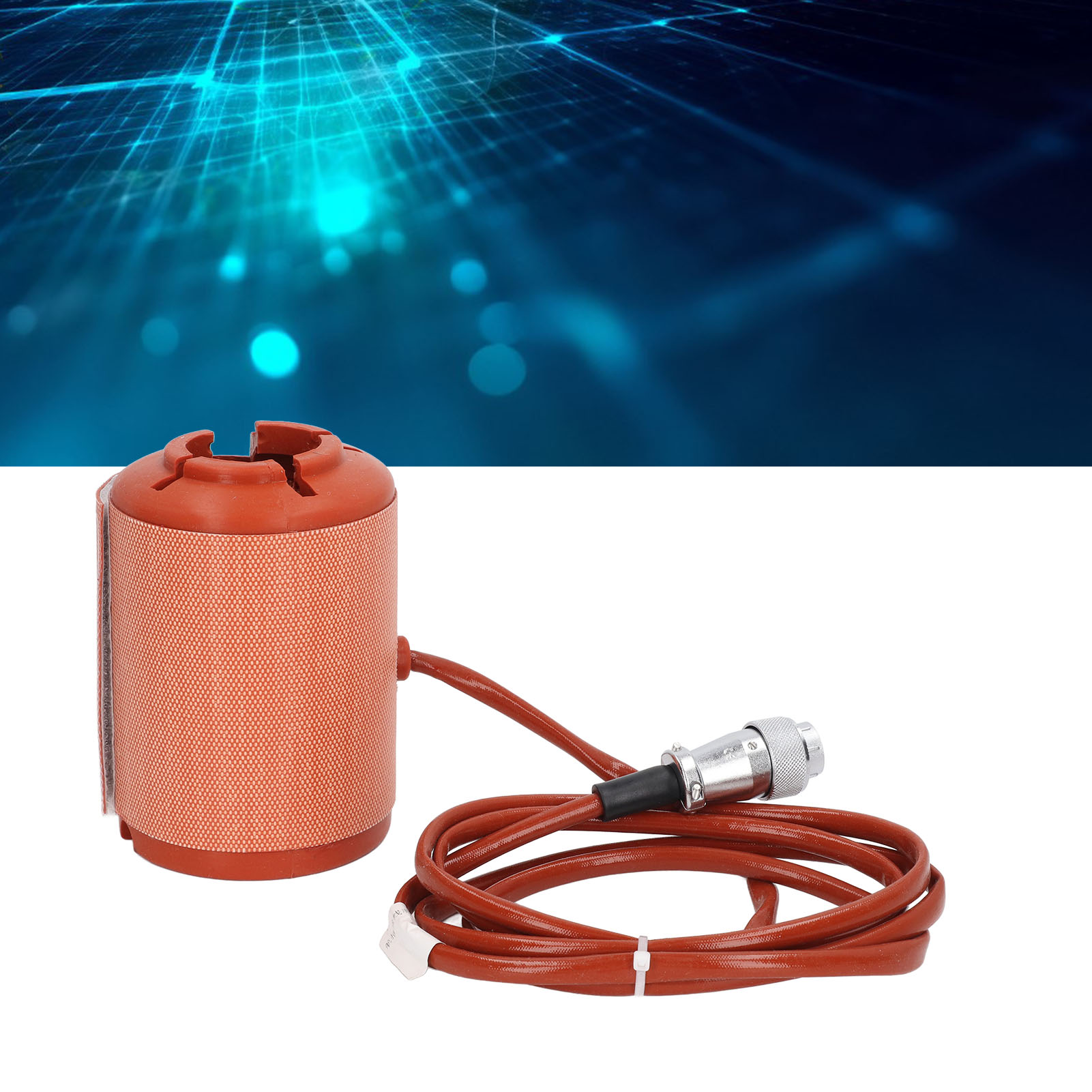 Einfacher Klettverschluss, Kleine Sauerstoffflasche 220 V 120 W, Isolierung, Elektrische Verbundheizhülse, Filter, Elektrische Heizhülse Mit Konstanter Temperatur, Silikonkautschuk-heizhülse