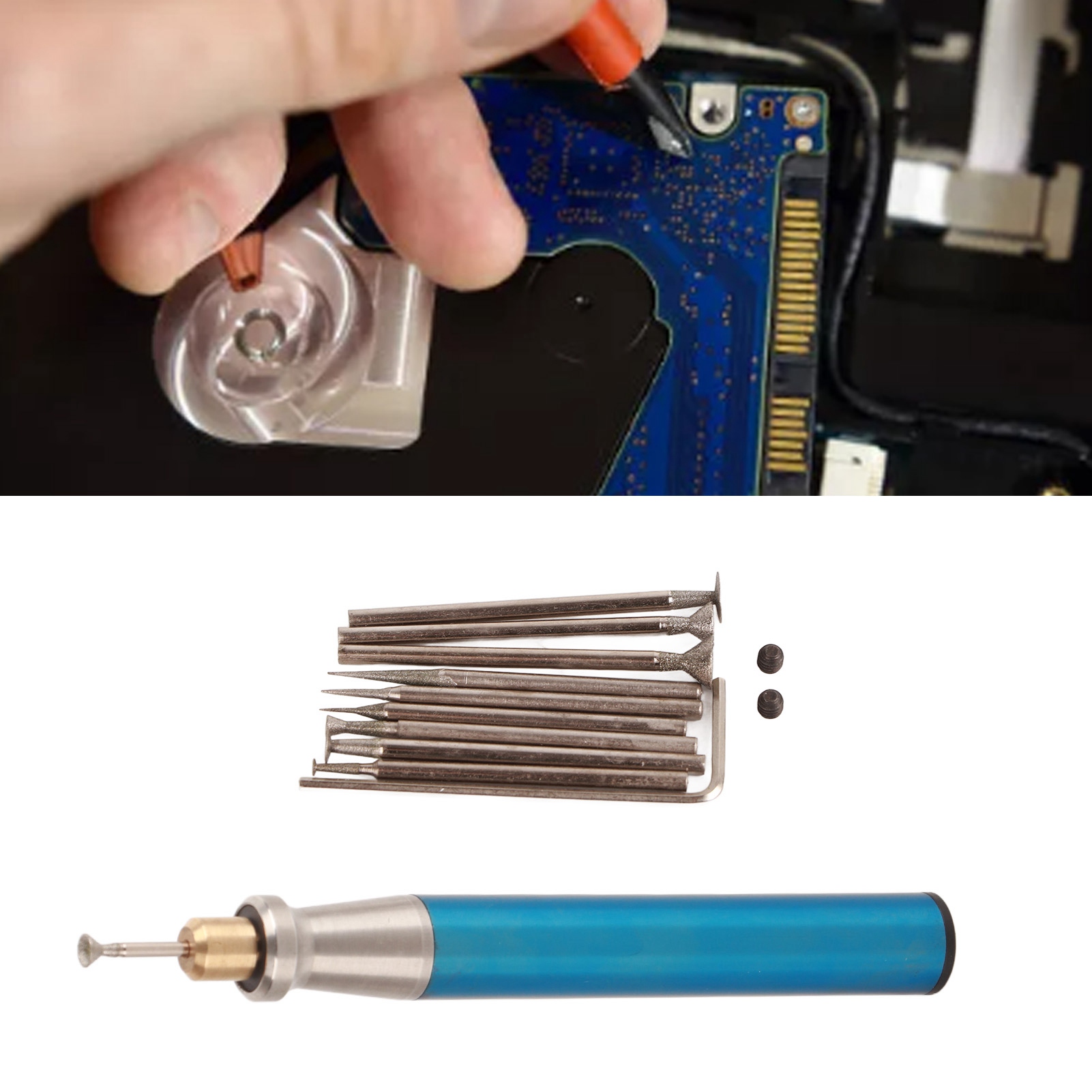 Mini-akkupolierstift, Elektrischer Schleifer, Graviermaschine, Mini-elektropoliermaschine