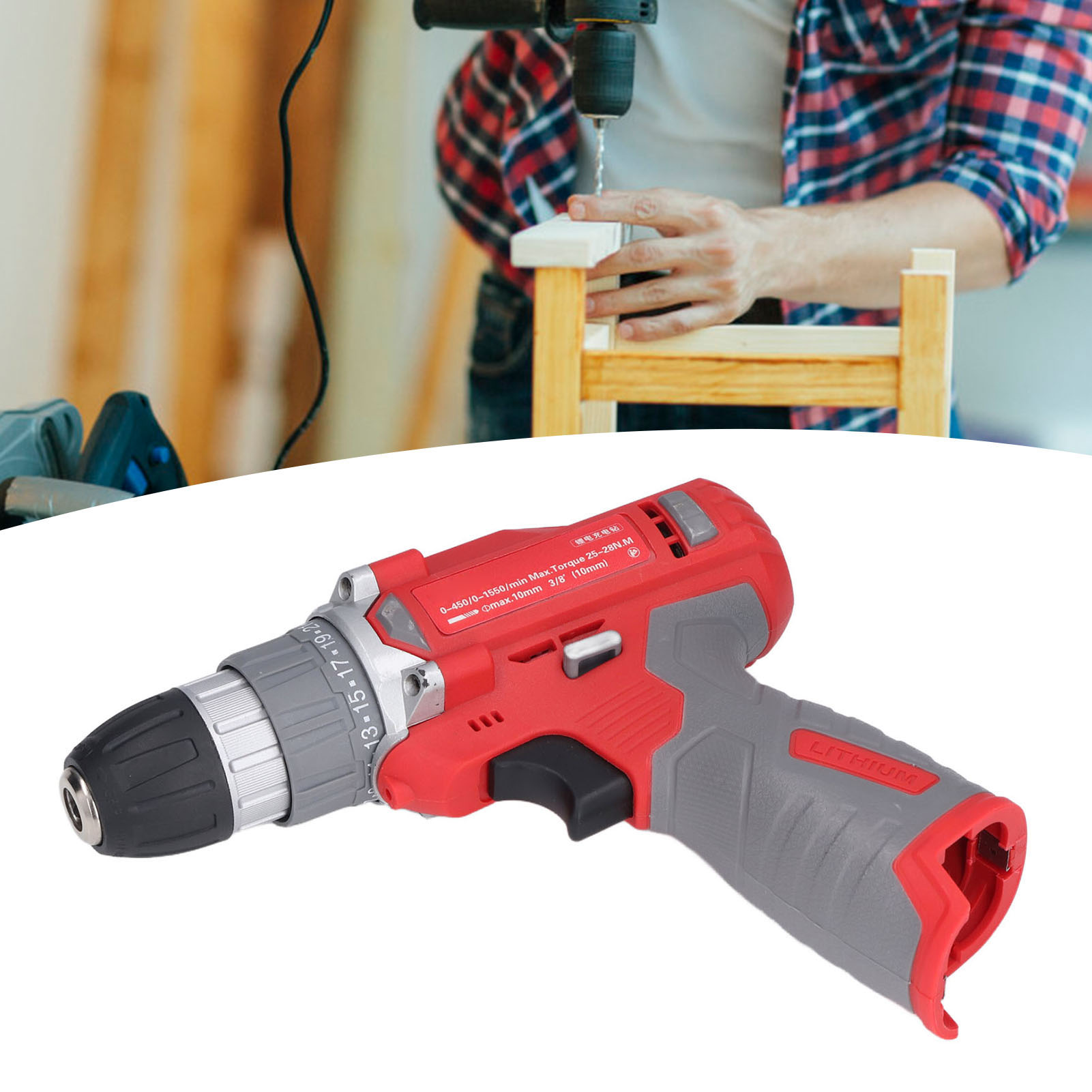18-v-akku-bohrmaschine Mit Bürstenlosem Motor, Heimwerkerwerkzeug