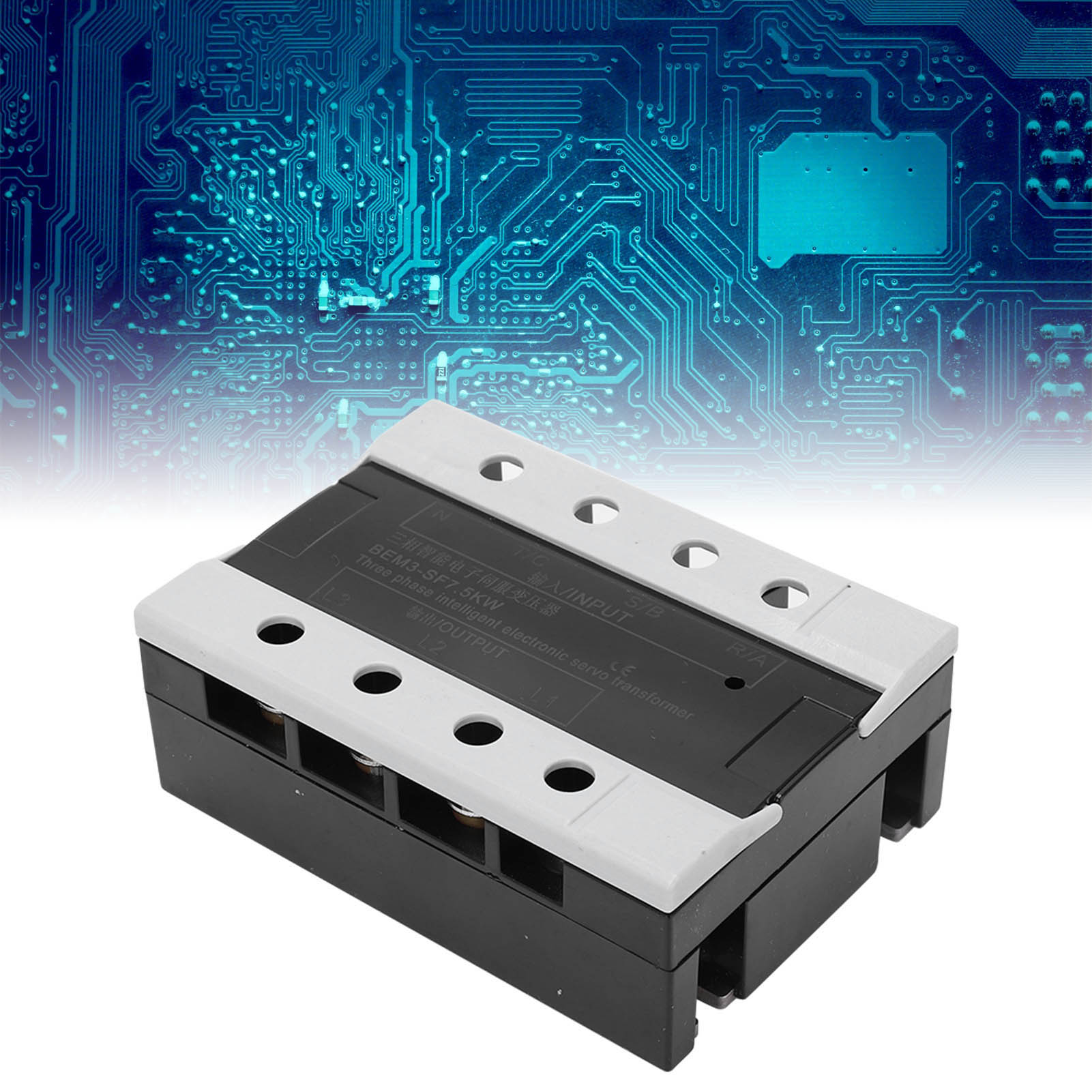 Berm@7,5 Kw Intelligenter Dreiphasiger Elektronischer Servotransformator: Dreiphaseneingang 360–420 V, Dreiphasiger Ausgang 200–230 V