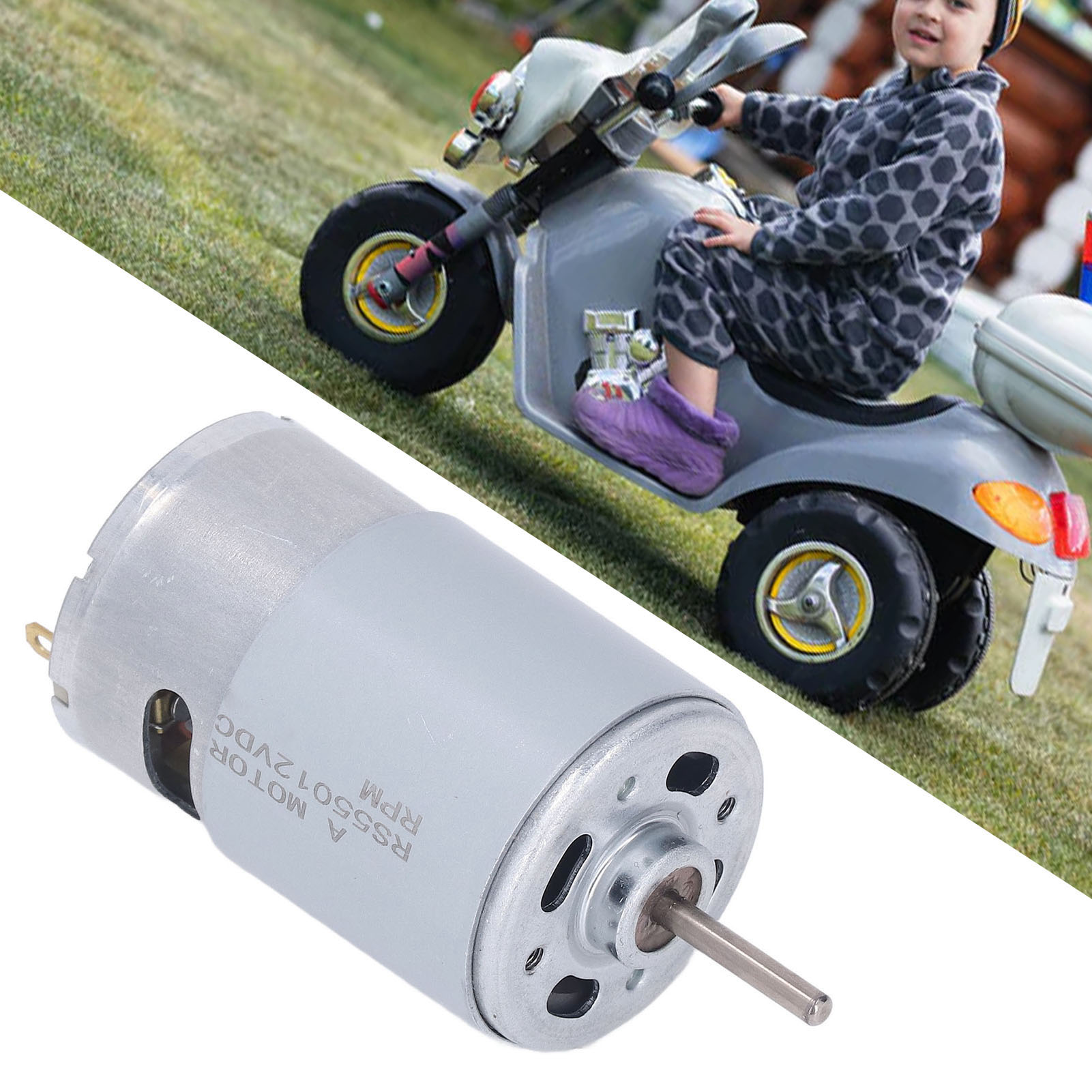 Rs550 12v-motor Mit 19-zahn-ritzel, 40.000 U/min