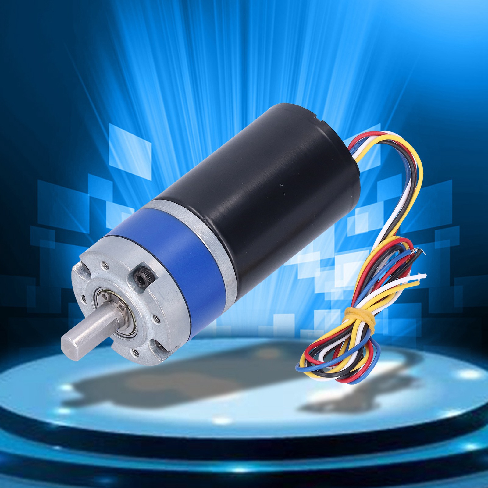Cm36-3650 Bürstenloser Gleichstrom-planetengetriebemotor-bausatz Mit Halterung Und Steuerung, 24 V Dc, 45 U/min