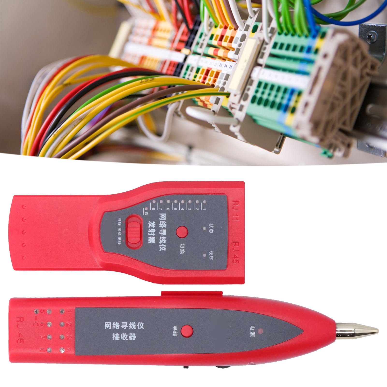 Tf-008p Multifunktionaler Anti-burst Poe-kabeldetektor, Kabelsuchgerät, Netzwerkkabeltester, Netzwerksignaltester
