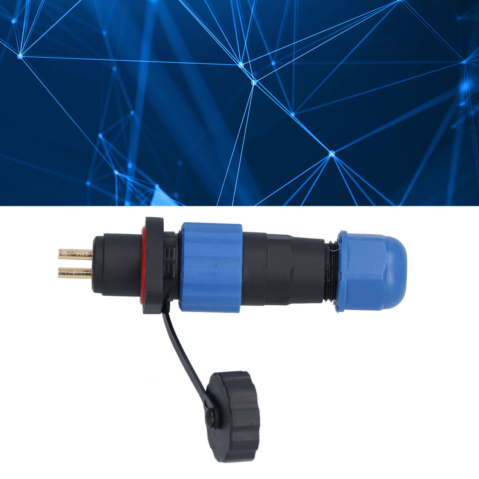 Sp13 Flanschstecker, Wasserdicht, Für Die Luftfahrt Ip68, Stecker Und Buchse, 2 Pins