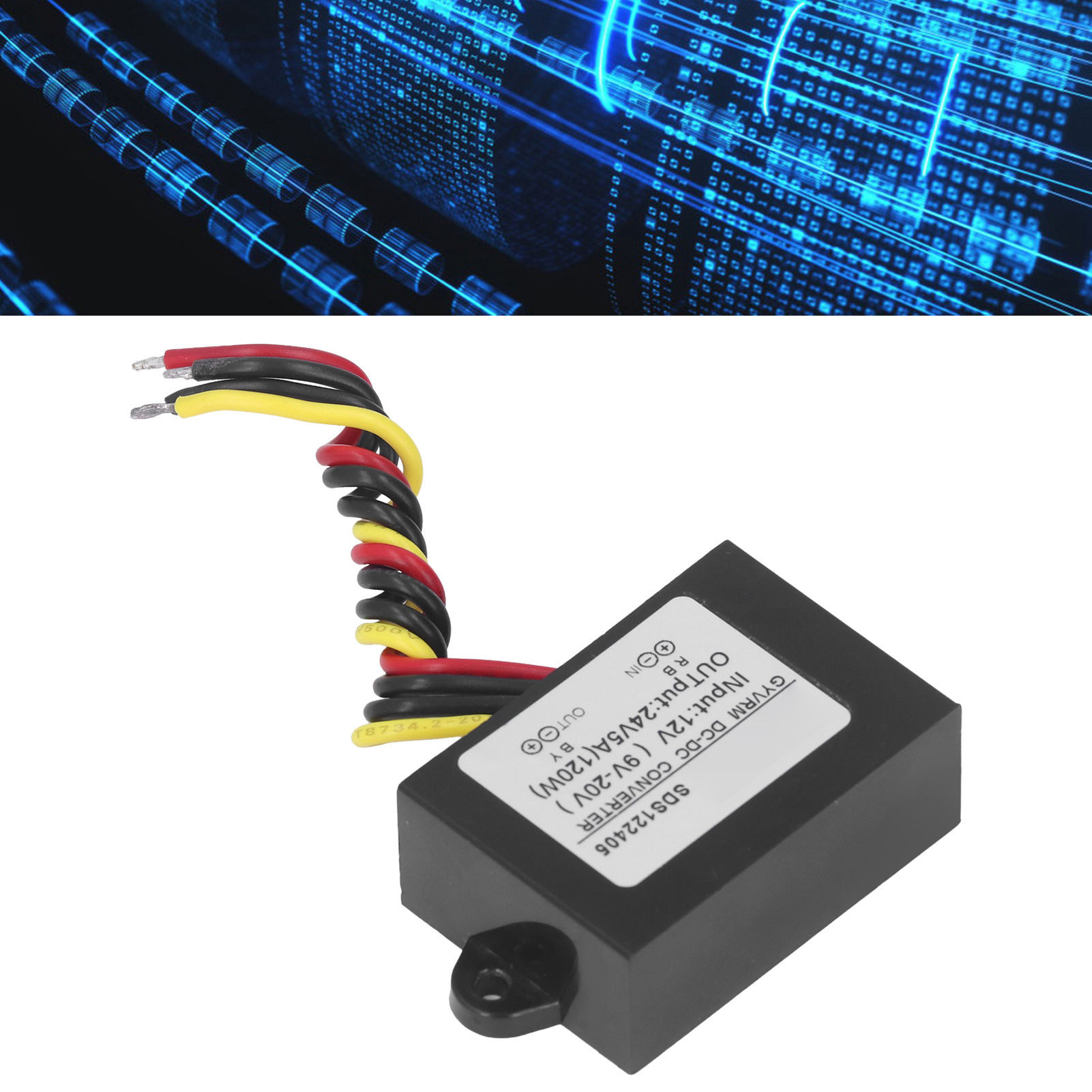 Gyvrm-sds122405, Dc 12v Bis 24v 5a 120w Aufwärtswandlermodul, 12v Bis 24v Netzteilmodul, 12v Bis 24v 5a Aufwärtswandler.