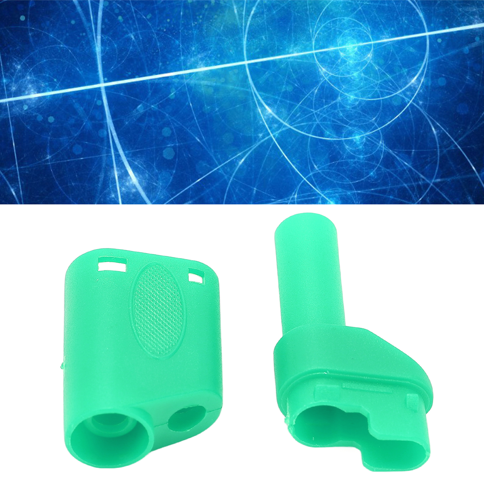 22.160 4,0 Mm Sicherheitsbananenstecker, Gehäuse Aus Vernickeltem Reinkupfer, Isolierte Ummantelung, Zubehör, Grüner Kontrollleuchtenkopf
