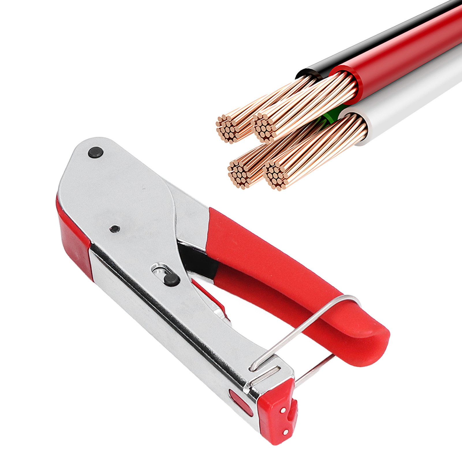 Crimpzangen-set Für Koaxialkabel, Abisolierzangen-set, Crimpzangen-set Für Netzwerkkabel, Kombinationswerkzeug 1kt-52l20