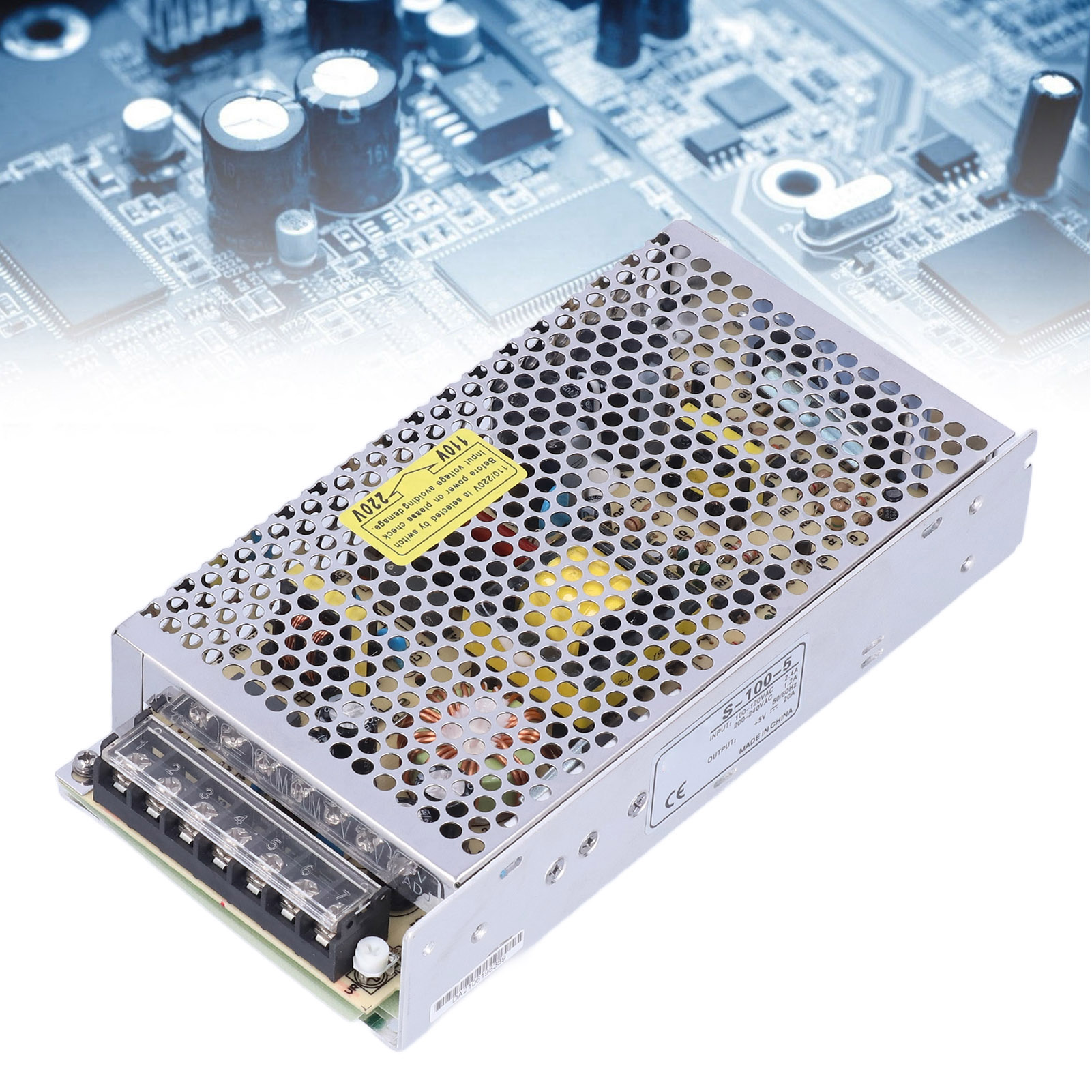 Berm/belme Schaltnetzteil Für Überwachungskameras, 100-w-netzteil, 100–240 V Wechselstrom, S-100-5