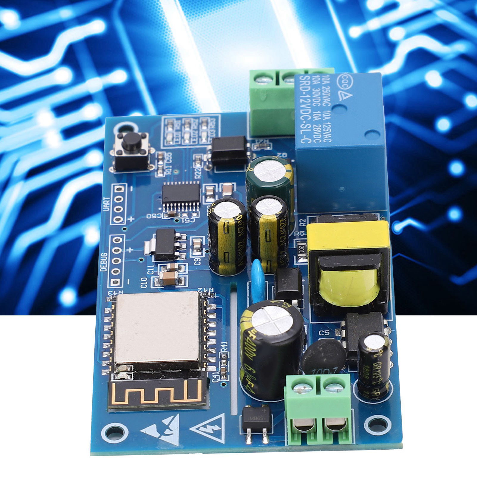 Esp8266 Einkanal-netzwerk-fernrelaismodul, 220 V, Mobile Anwendungssteuerung Für Wi-fi Smart Home-schalter.