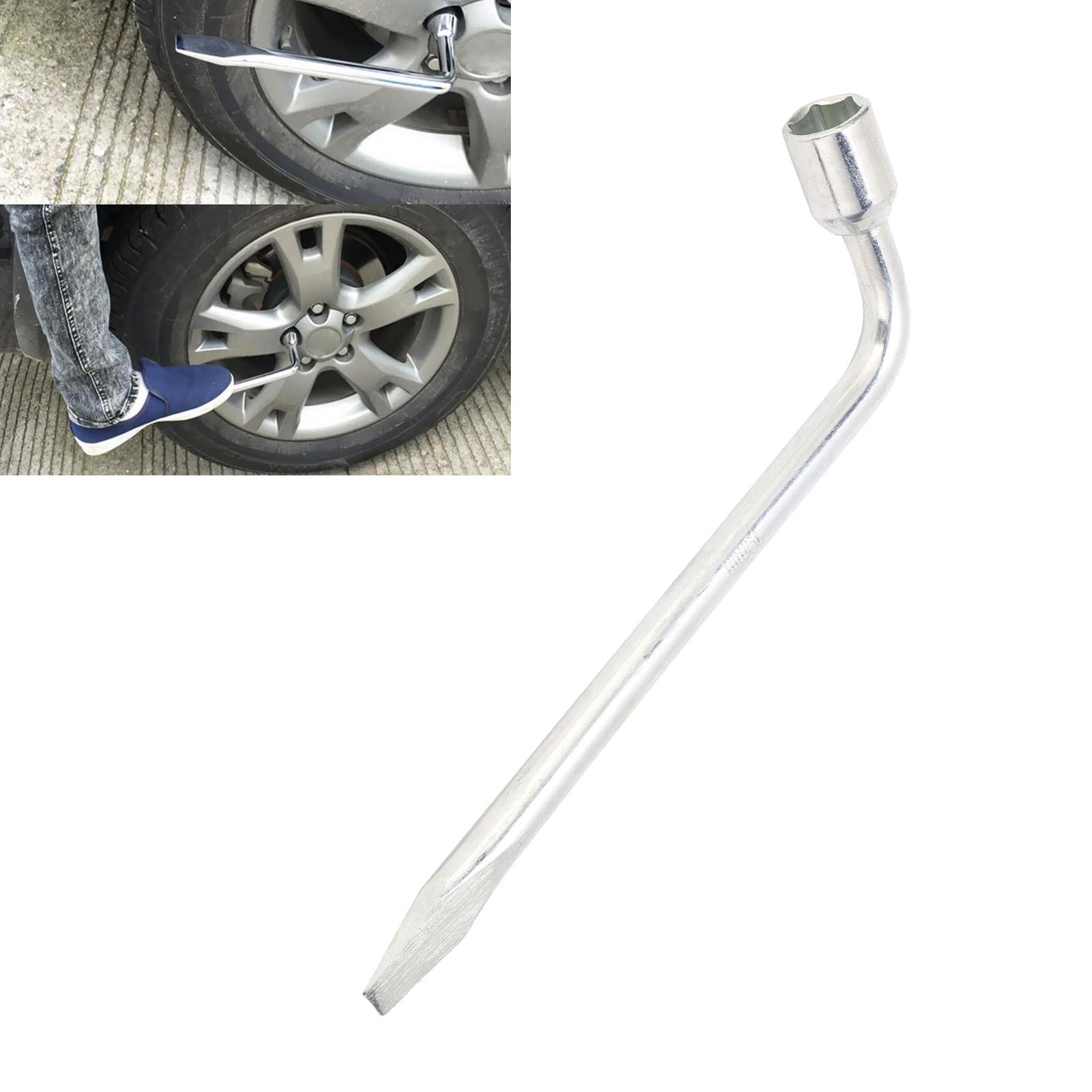 L-förmiger Innensechskantschlüssel Mit Integriertem Hebel, Maulschlüssel, 19 Mm
