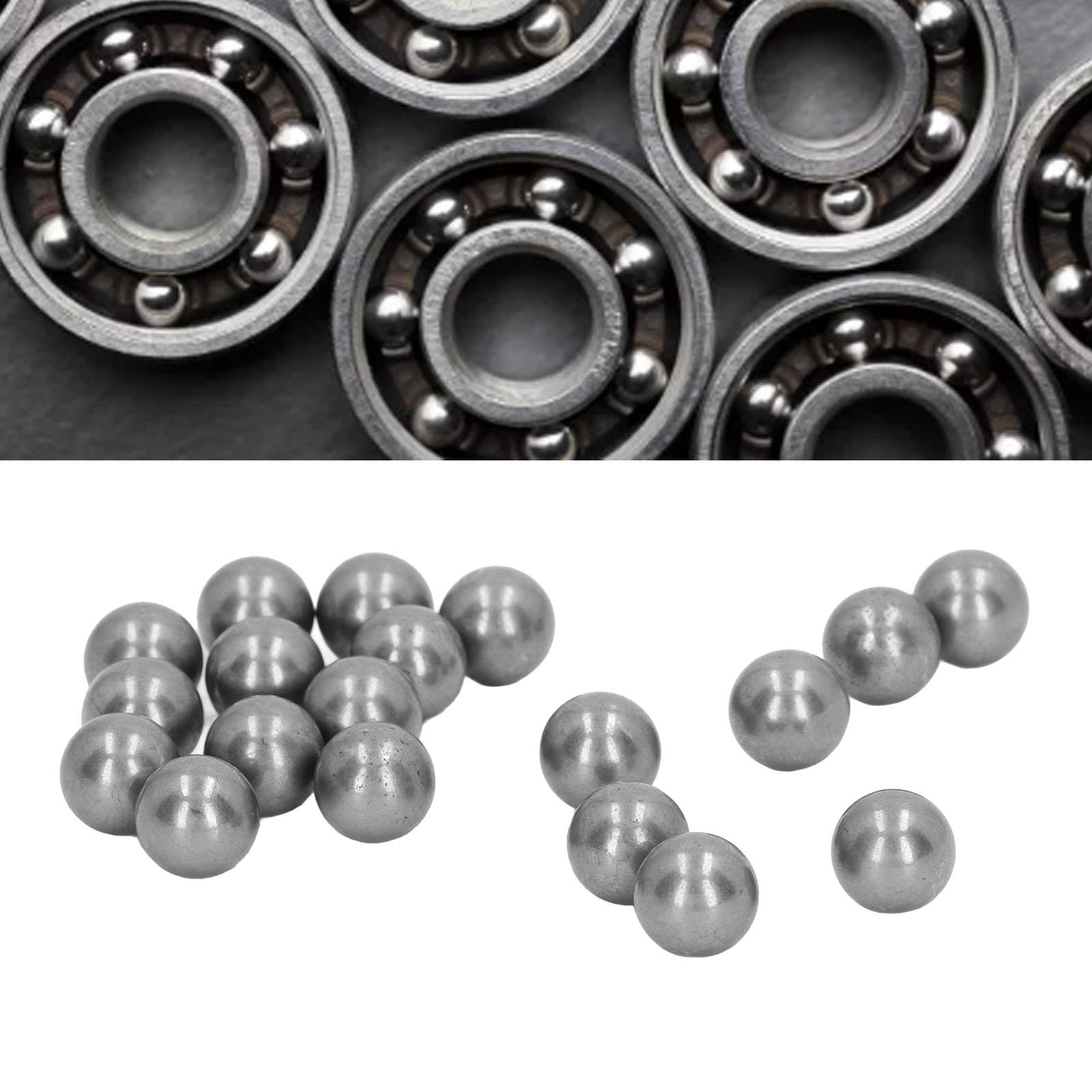500 Kugeln Aus Kohlenstoffstahl Mit Einem Durchmesser Von 9,5 Mm, Kleine Massive Stahlkugeln, Präzisionsstahlkugeln.