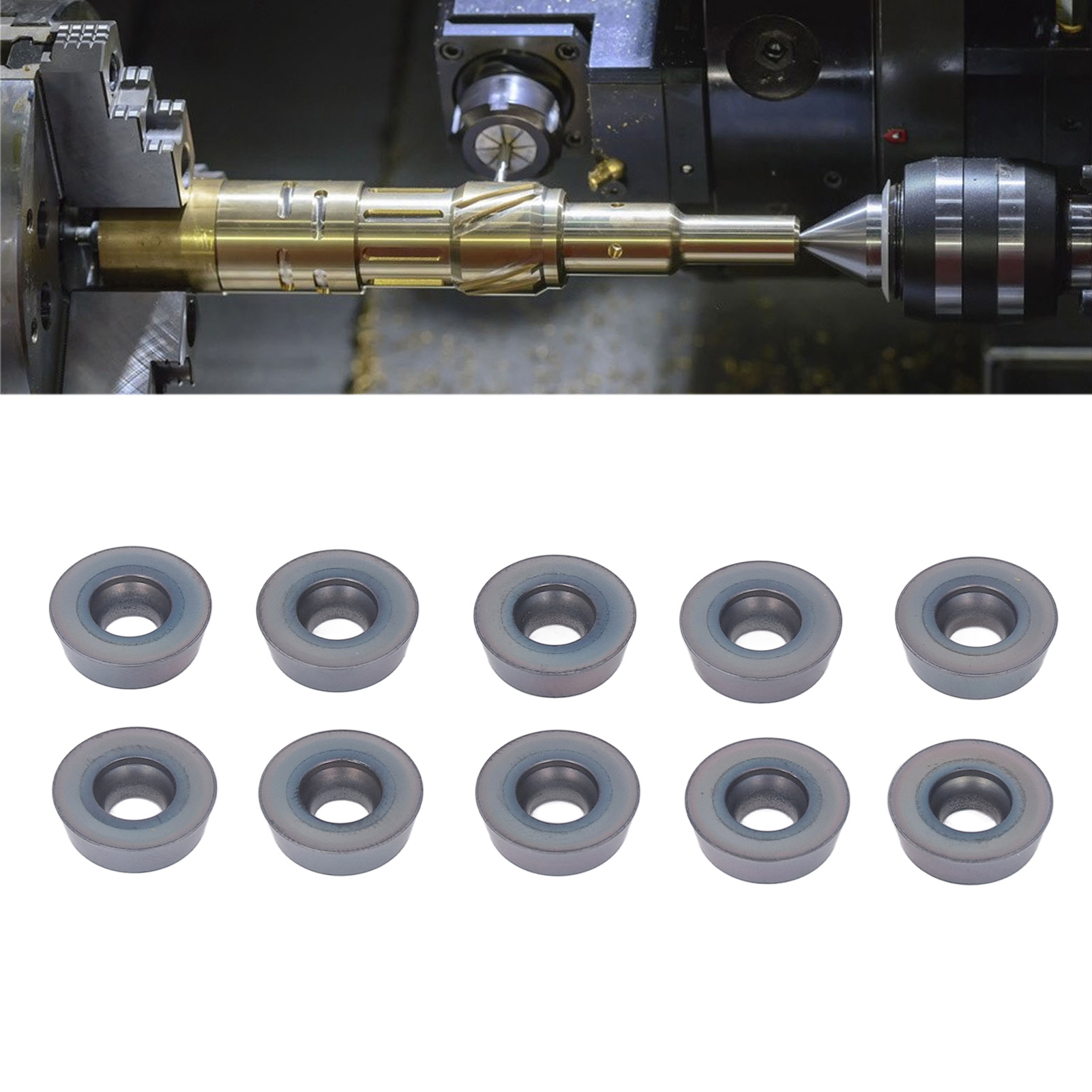 Rdmt1604motn Hartmetallgehärtete Stahl-cnc-schneidwerkzeugclips, Sieben Farben