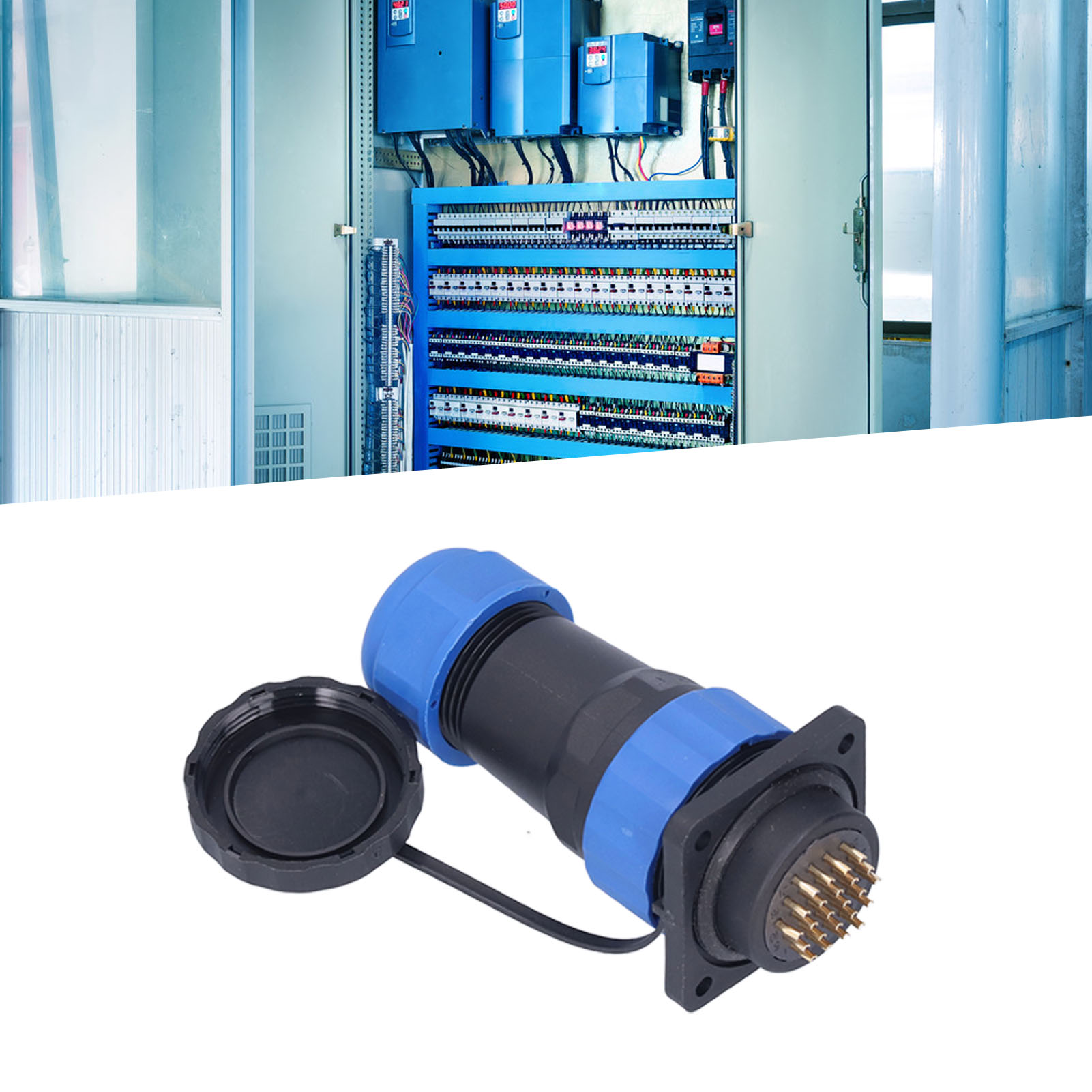 Sp28 Vierloch-quadratstecker, Ip68 Wasserdicht, Für Die Luftfahrt, Stecker Und Buchse, 250 V, 5 A, 24 Pins