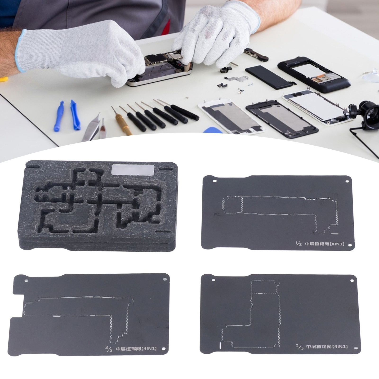Die Zwischenlagen-lötplattform Eignet Sich Für Die Motherboards Des Apple Iphone 12/12 Pro/12 Pro Max/12 Mini.