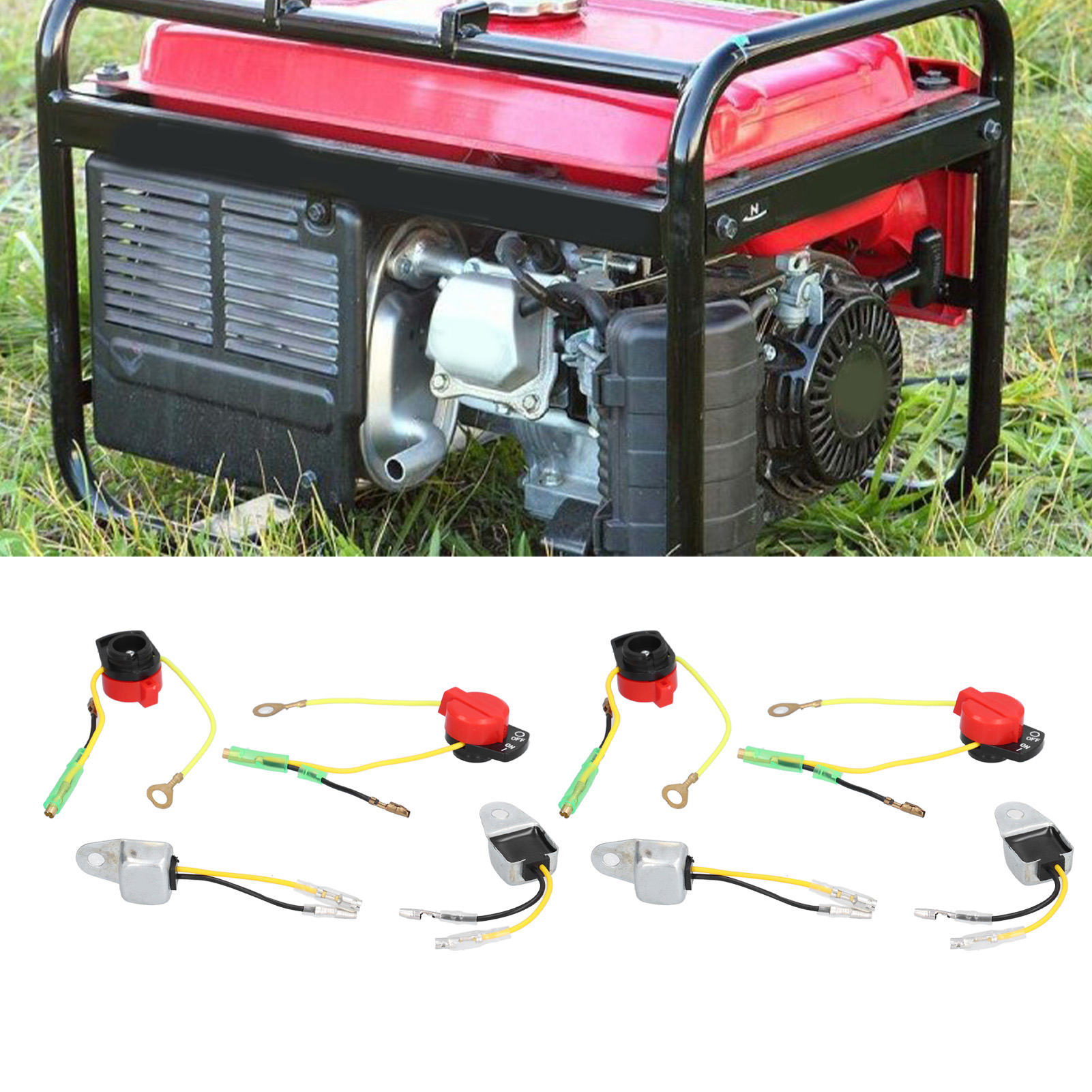 8-teiliges Universal-zubehörset Für Mini-motorhacken