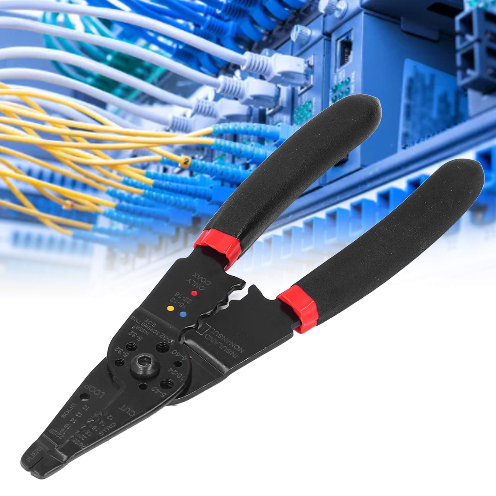 Multifunktionszange Für Elektriker, Kabelschneider, Drahtschneider, Abisolierzange, Handwerkzeug, Mt-113 Abisolierzange