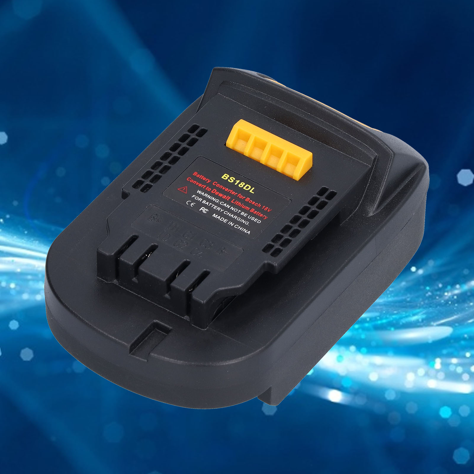 Der Akku-adapter Bs18dl Ist Kompatibel Mit Bosch 18v Und Dewalt Lithium-ionen-akku-werkzeugen.