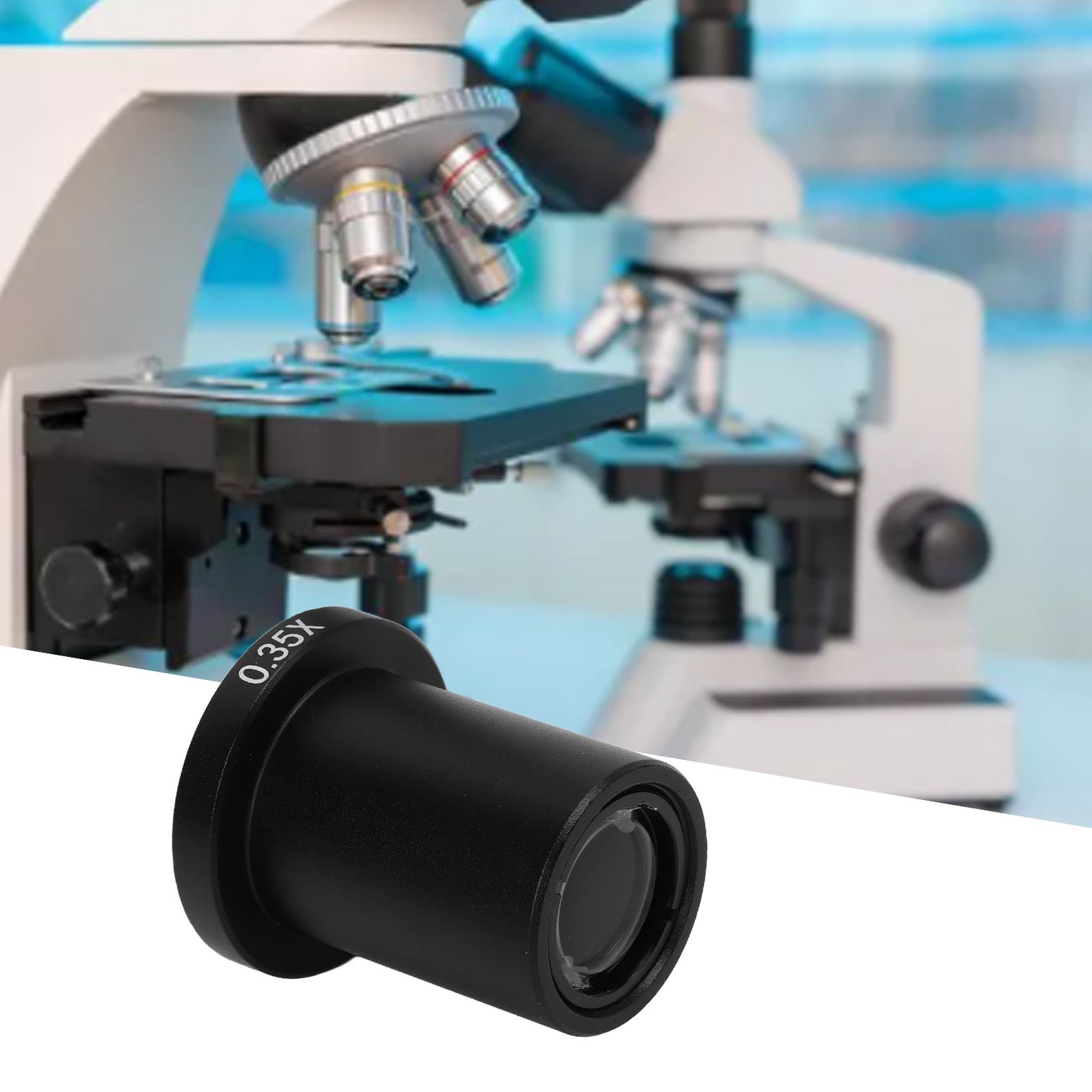 Mikroskopokular, Okular Mit Vergrößerungsreduzierung, Zubehör Für C-mount-optikmontage, 0,35-fache Vergrößerung