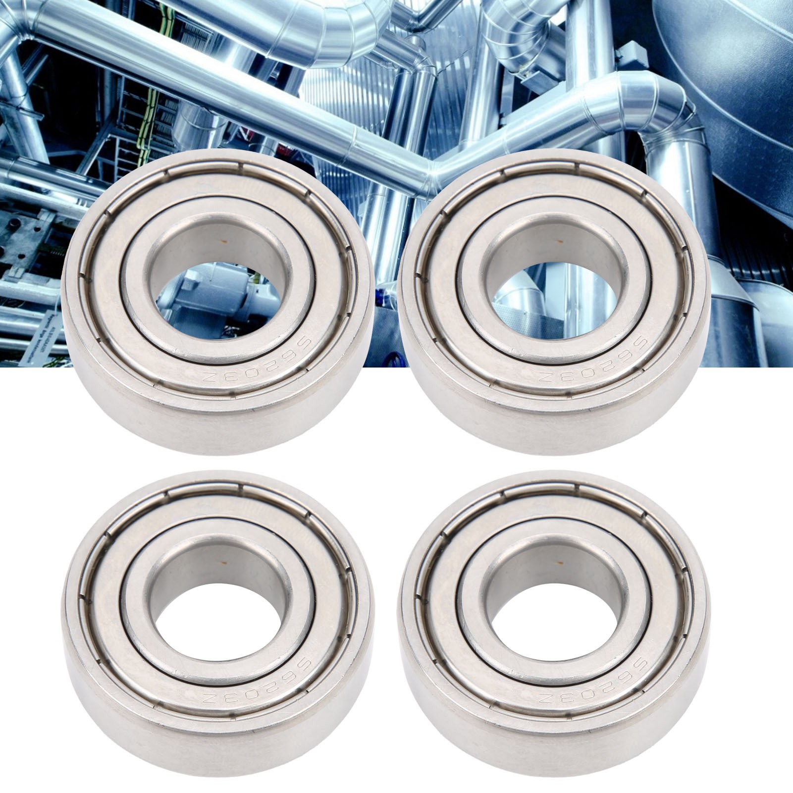 Edelstahllager S6203zz, Miniaturlager 401712 Mm