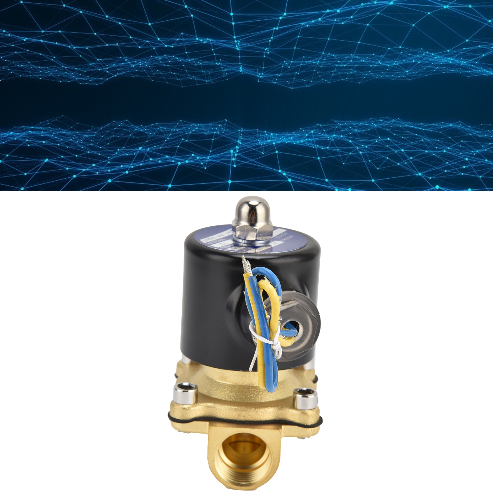 Magnetventil 2w-160-15, Normalerweise Geschlossen, Für Wasser, Gas Und Öl, 12 V Dc