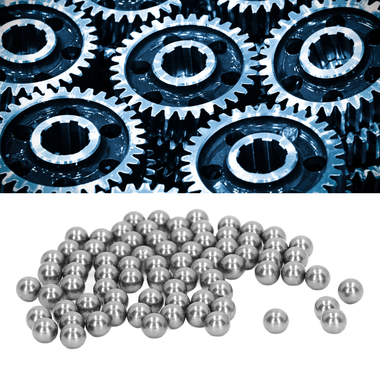 1000 Präzisionskugellager Aus Kohlenstoffstahl (6 Mm)