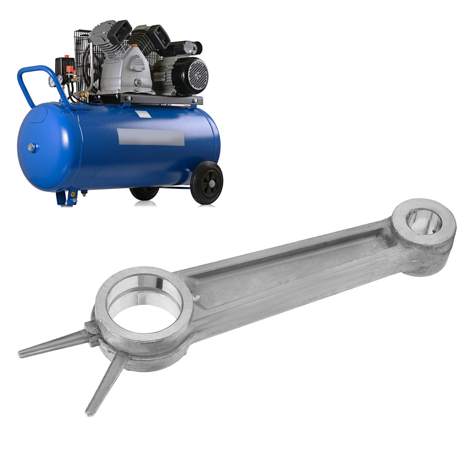 Pleuelstangen-luftpumpe 80, 0,67/0,48, Zylinderdurchmesser 80, Öffnung 15 Mm, Luftkompressorteile, Aluminium-pleuelstange, 5,5 Kw.