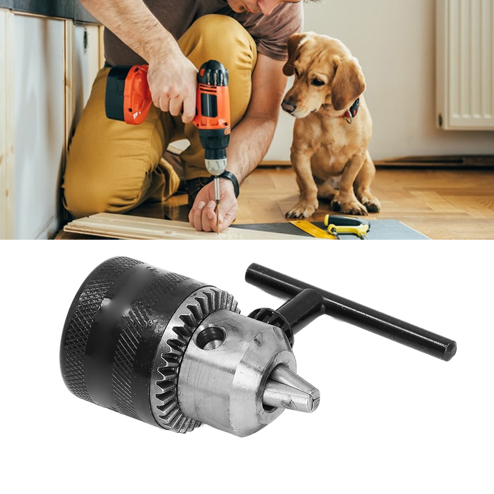 Adapter Für Elektrische Schlagbohrmaschinenfutter, Vierkant-/rundschaft, 1,5 Bis 10 Mm Bohrfutter.