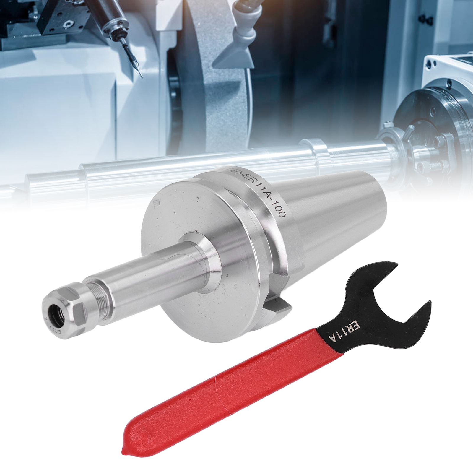 Bt40 Hochpräzisions-cnc-werkzeughalter Für Bearbeitungszentren, Frässtange + Er11a-schraubenschlüssel