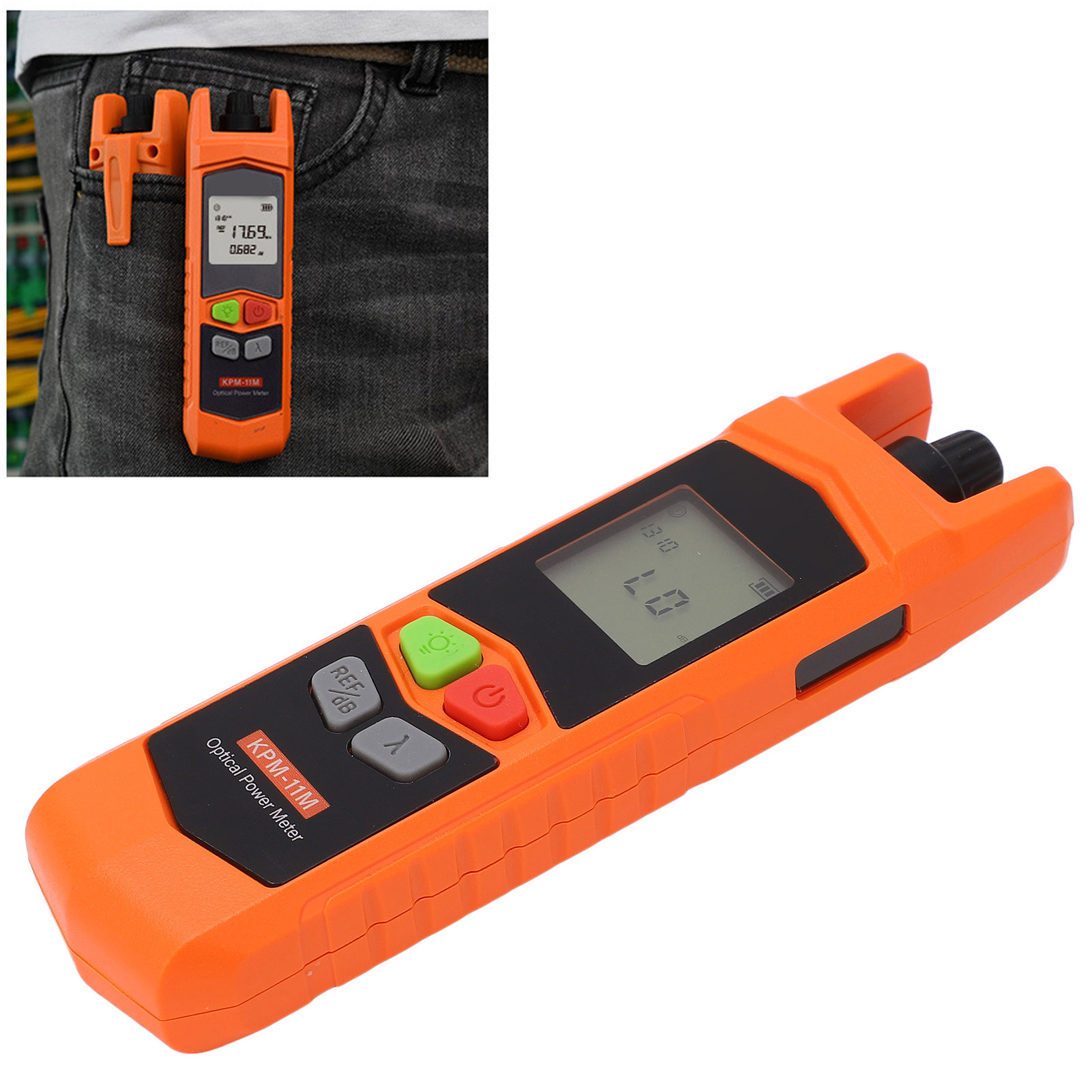 Das Kpm-11m-ag Umfasst Ein Neu Entwickeltes Mini-faseroptik-wattmeter, Ein Hochpräzises Optisches Wattmeter, Einen Miniatur-faseroptik-dämpfungstester Und Einen Optischen Fehlerortungsgerät Mit Led.