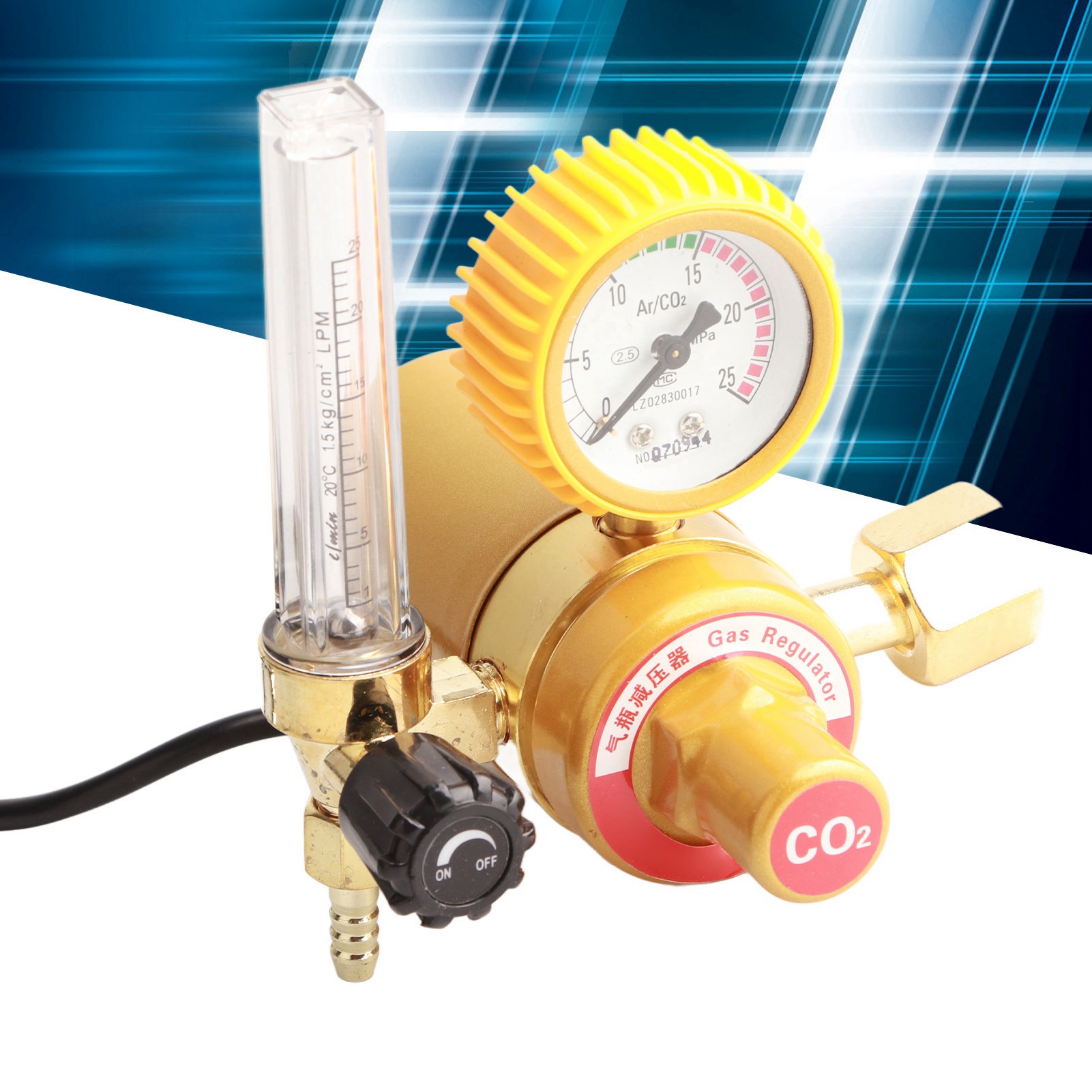 Druckregler Für Co2-heizung, Co2-druckregler, Co2-manometer, 36-v-heizungsdruckmanometer