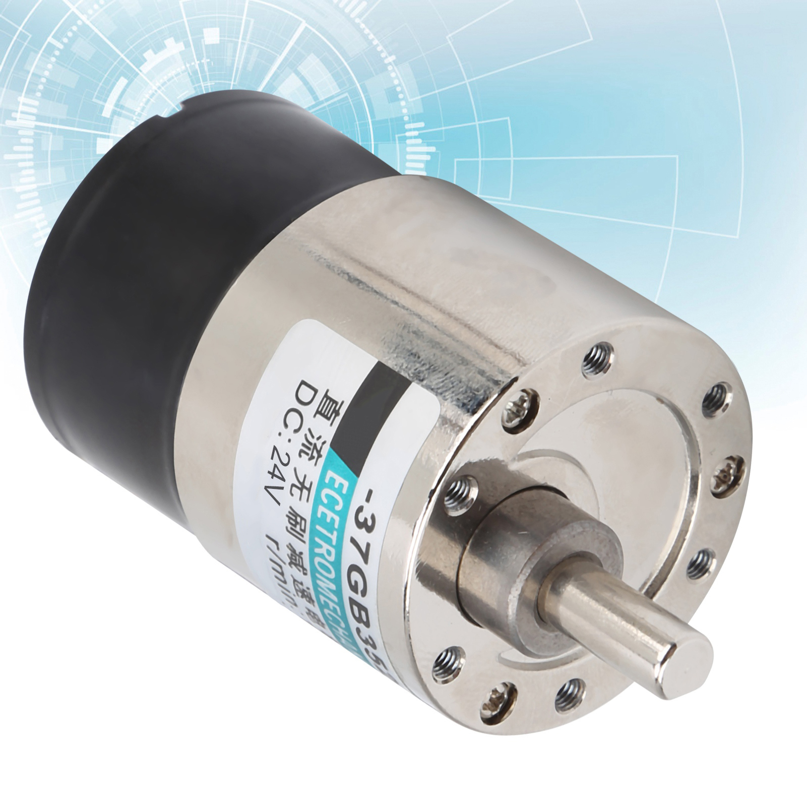 Xd-37gb3525 Dc24v Bürstenloser Motor, Kleiner Getriebemotor, Vorwärts-/rückwärtsmotor, Motor Mit Niedriger Drehzahl, 200 U/min
