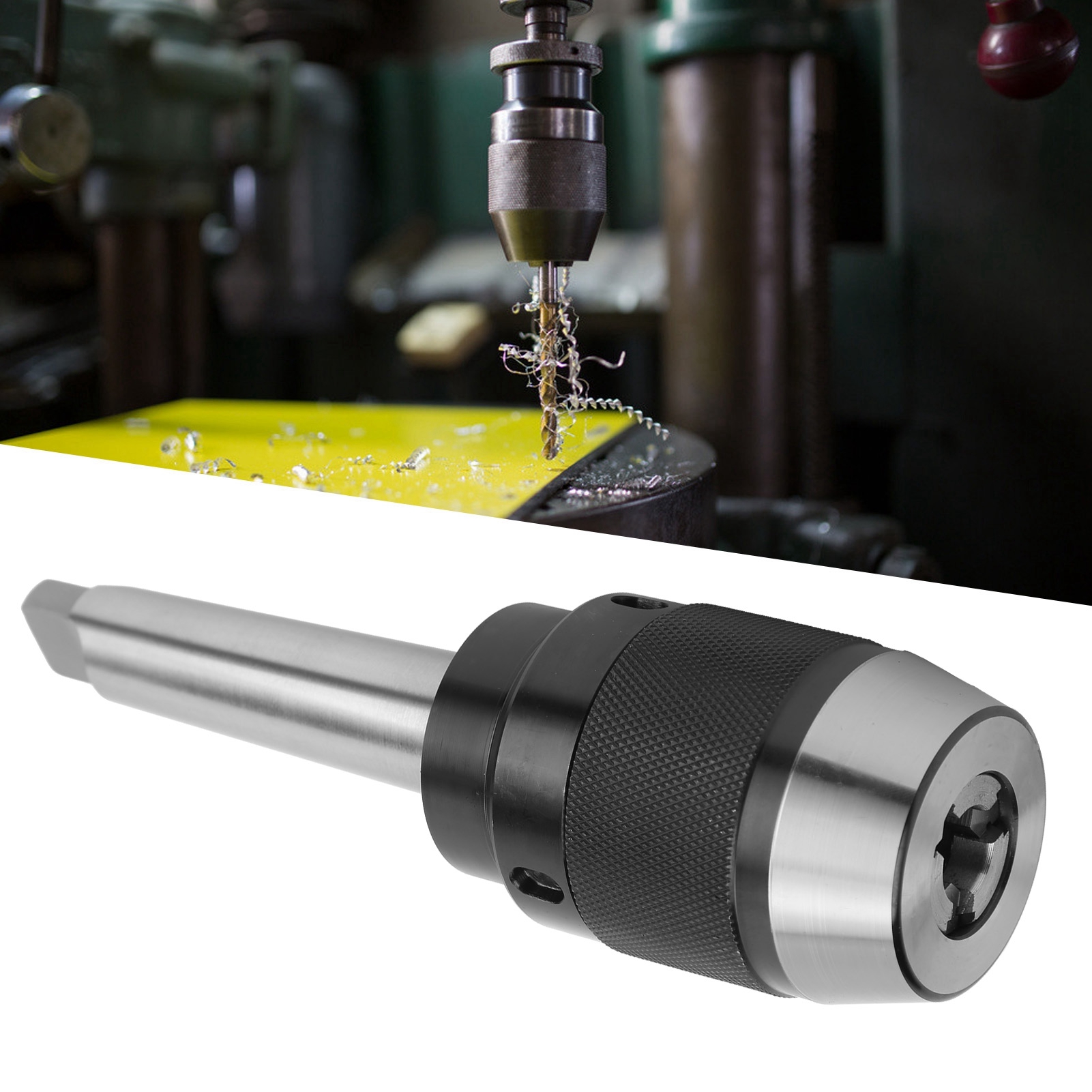 Integriertes Bohrfutter Apu13-mta3 Mit Flachschaft