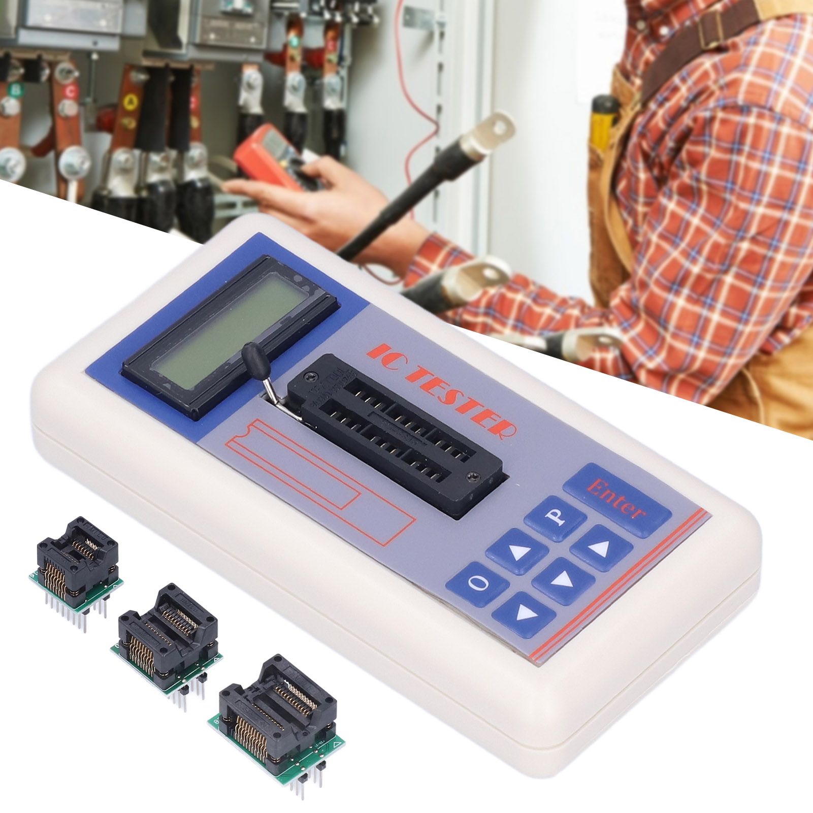 Tsh-06f Integrierter Schaltungstester (integrierter Schaltungstester Mit Transistoranschlüssen)