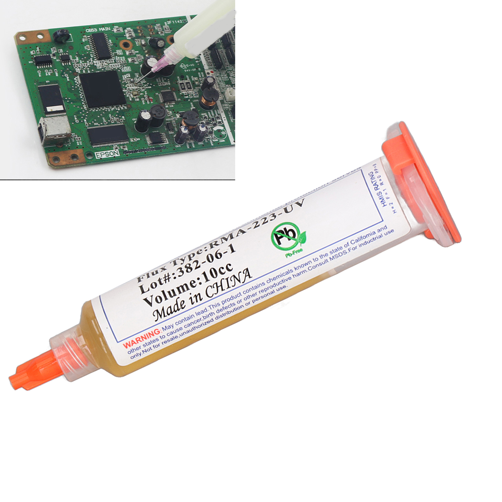 10 Tuben Xeredex 223 No-clean-lötpaste (10 Ml) Für Die Bga-reparatur Von Mobiltelefonen Und Computern