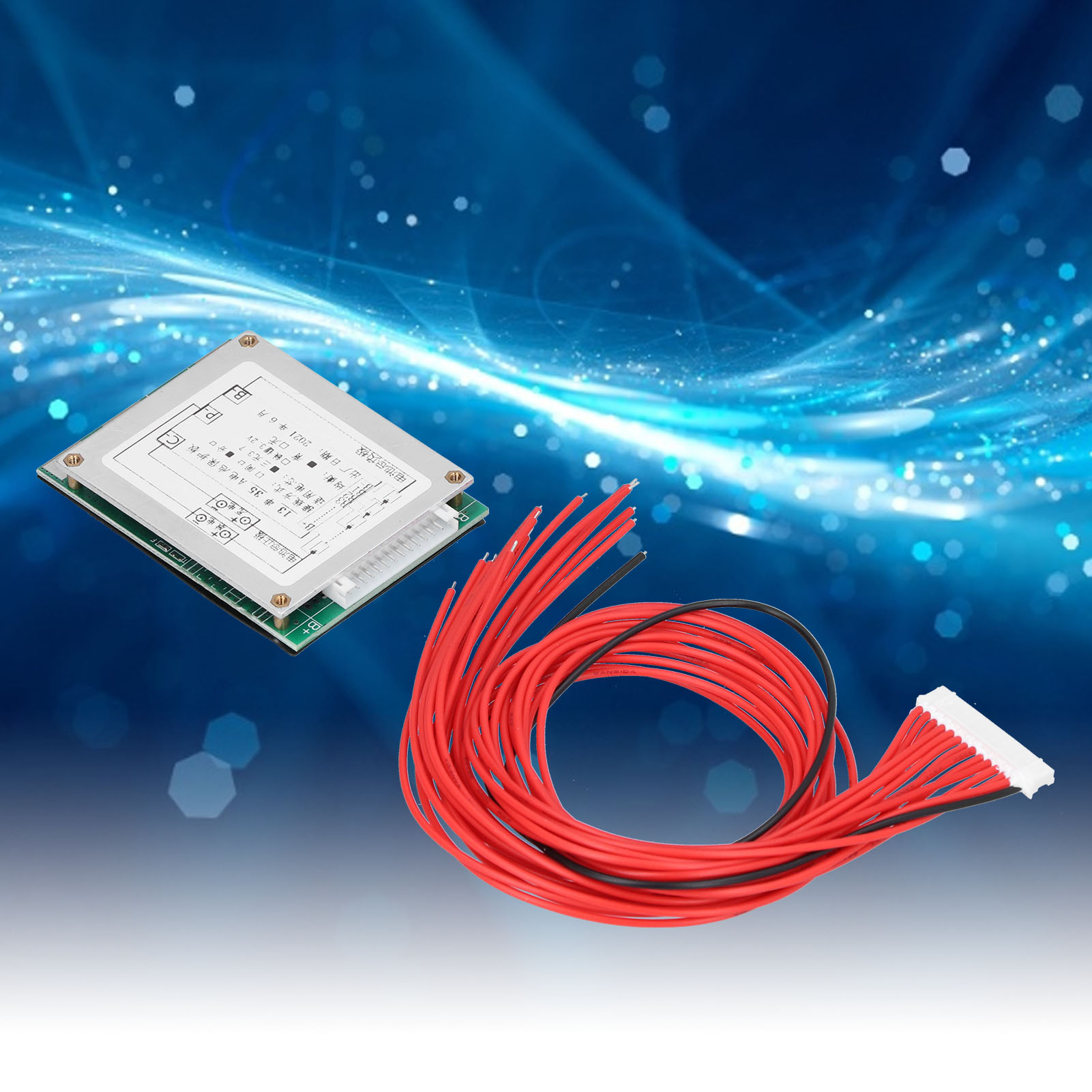 Schutzplatine Für Die Stromversorgung Eines 13s 48v 35a Lithium-ionen-akkus Mit Ausgleichsschaltung