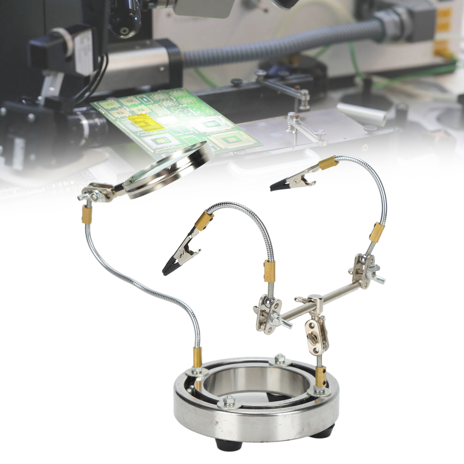 Robuste Hilfslötstation Für Reparaturen, Montagearbeiten, Lackierarbeiten, Schmuckherstellung Und Kreative Diy-hobbys, Insbesondere Für Elektronische Geräte.