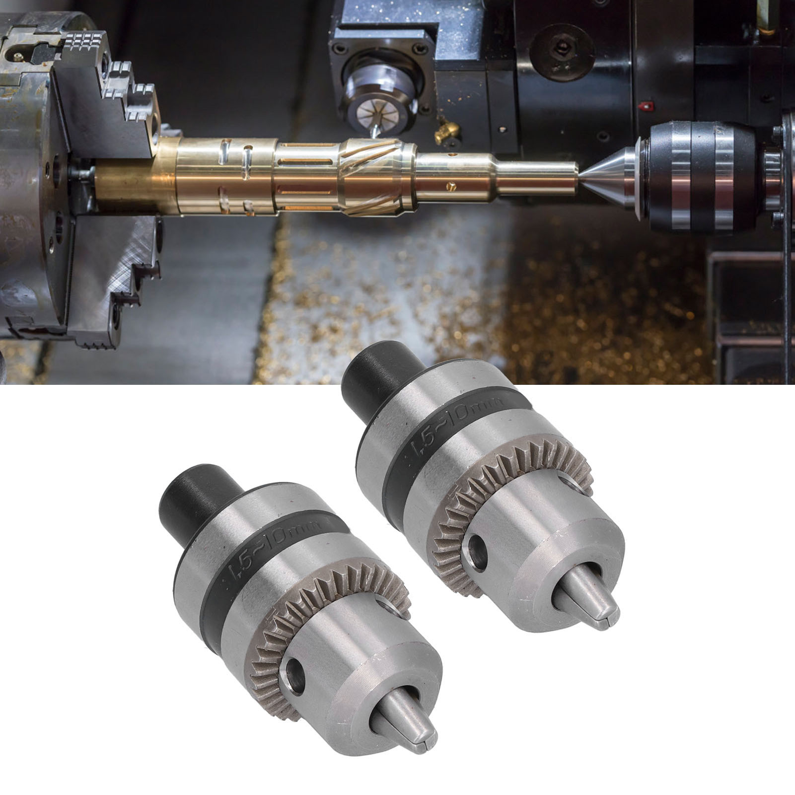 Runder Innengewindeadapter Für 1/2-zoll-steckschlüssel, Kapazität 1,5-10 Mm (1/16 Zoll - 3/8 Zoll).
