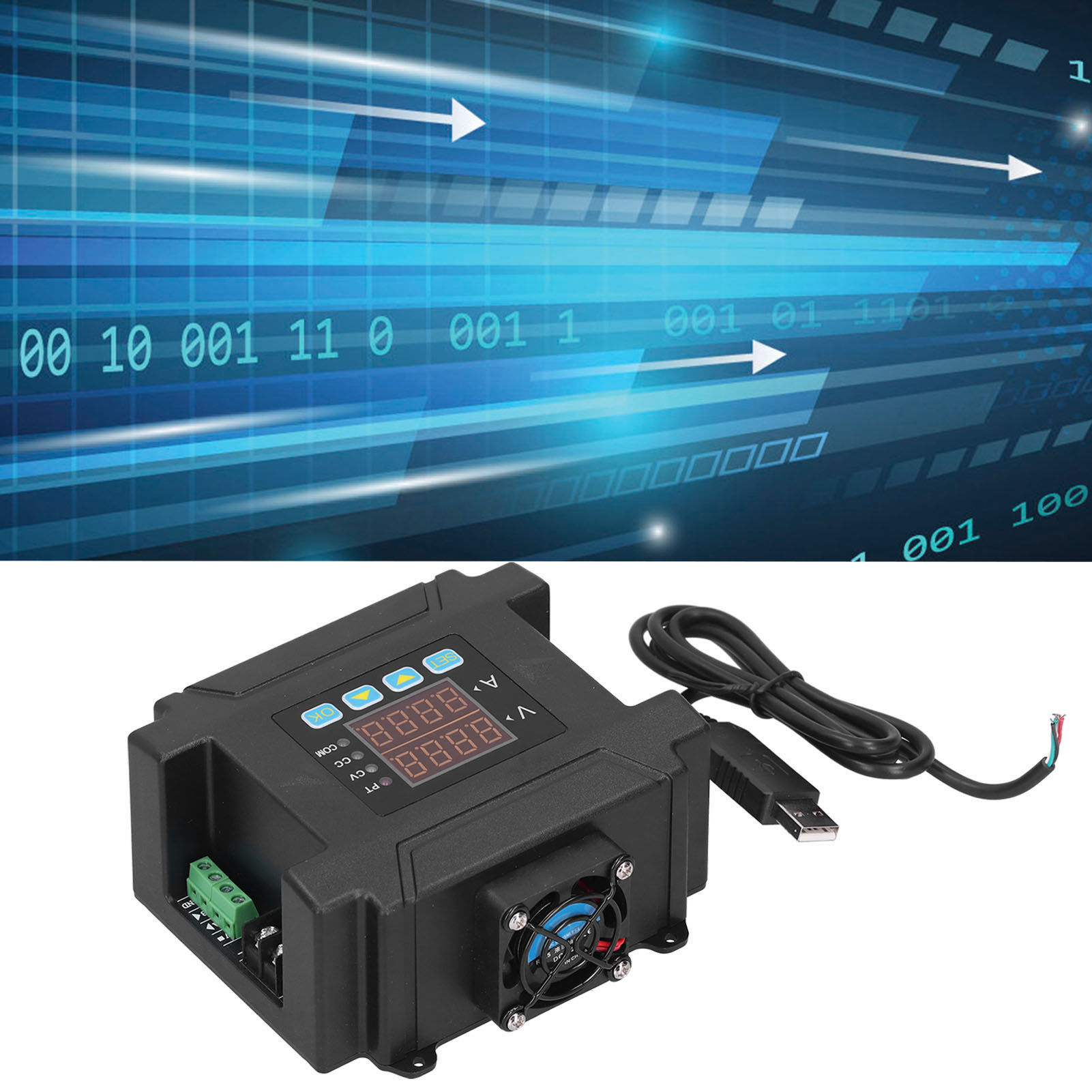 Programmierbares, Geregeltes Gleichstrom-netzteilmodul 0-5 A Für Cnc-maschinen, Drahtlos, Konstantspannung Und Konstantstrom, Mit 8065-gehäuse